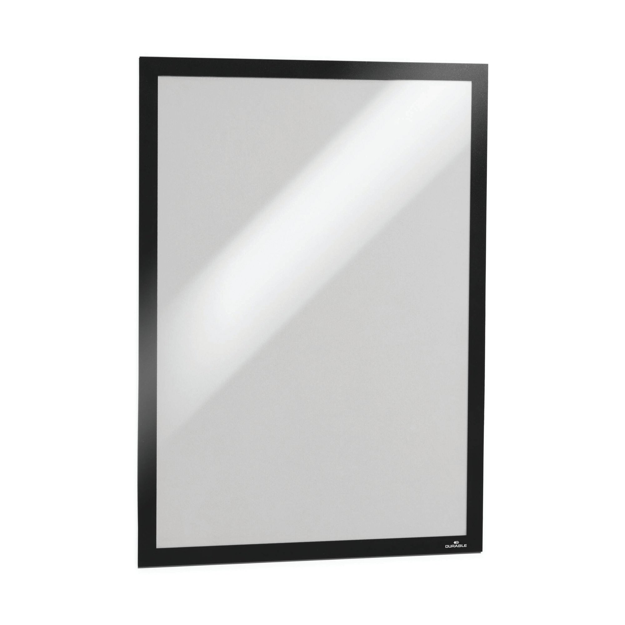 Durable Duraframe Poster Magnetic Signage Frame A2 Black 505301