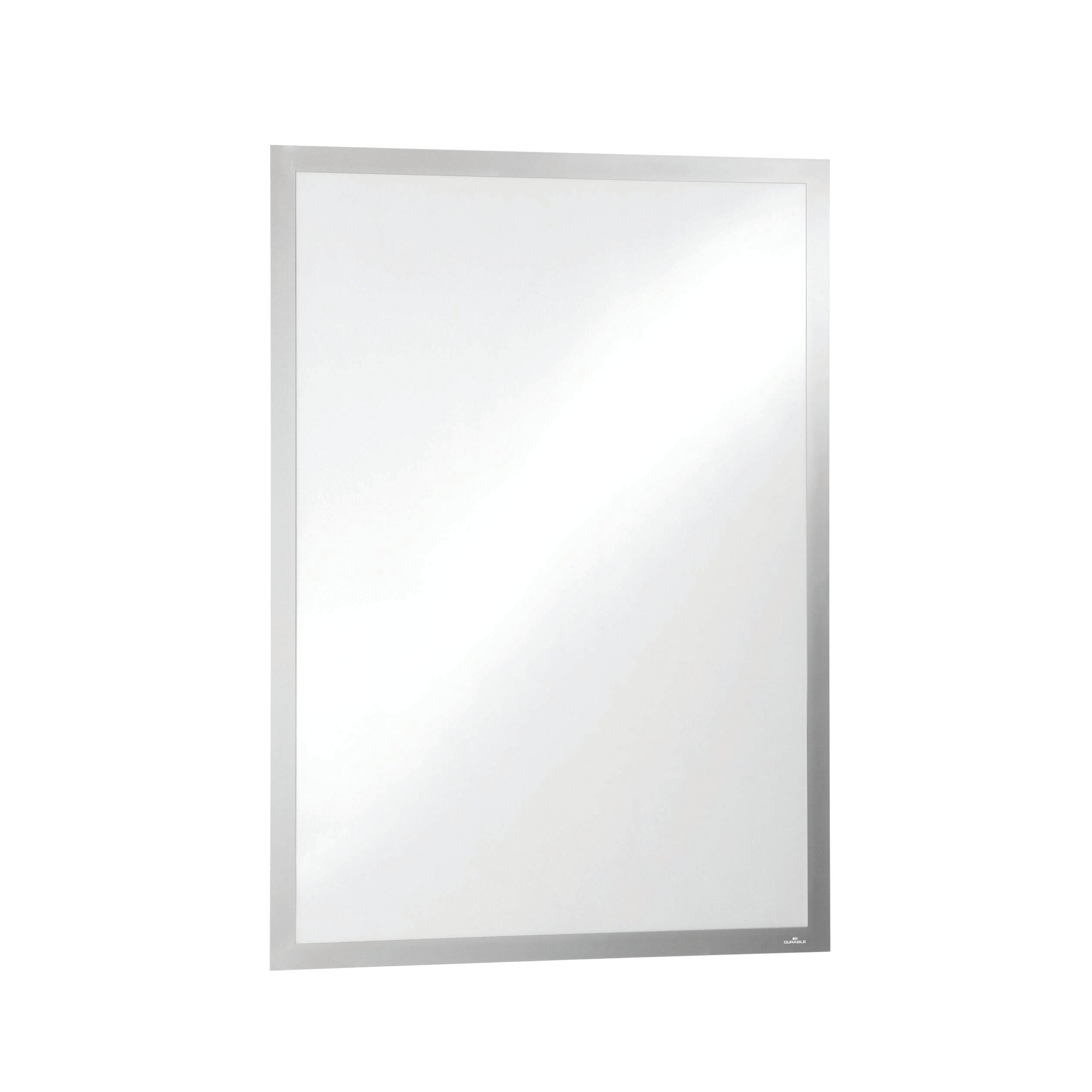 Durable Duraframe Poster Magnetic Signage Frame A1 Silver 505523