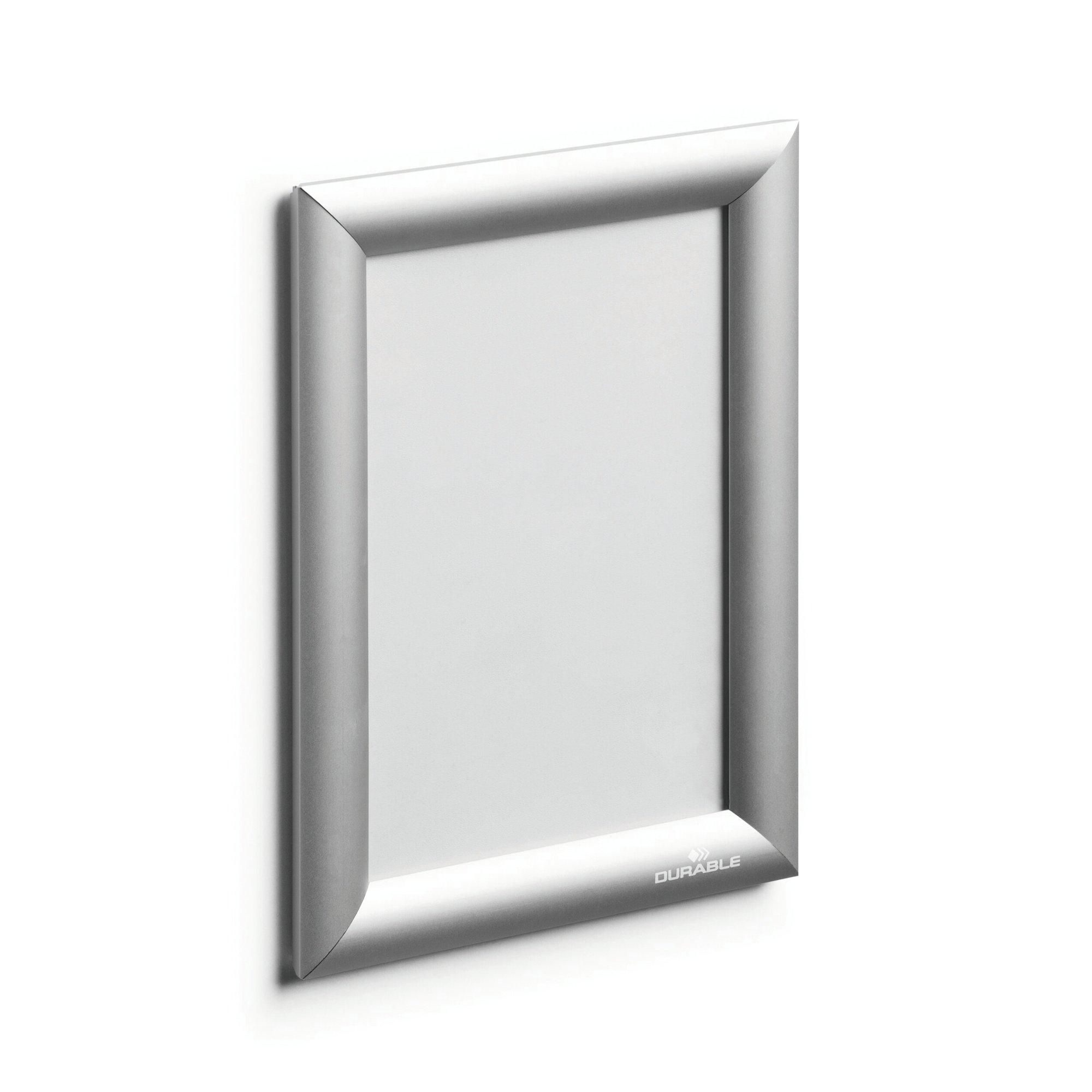 Durable Aluminium Snap Frame Notice Holder A5 Silver 479523