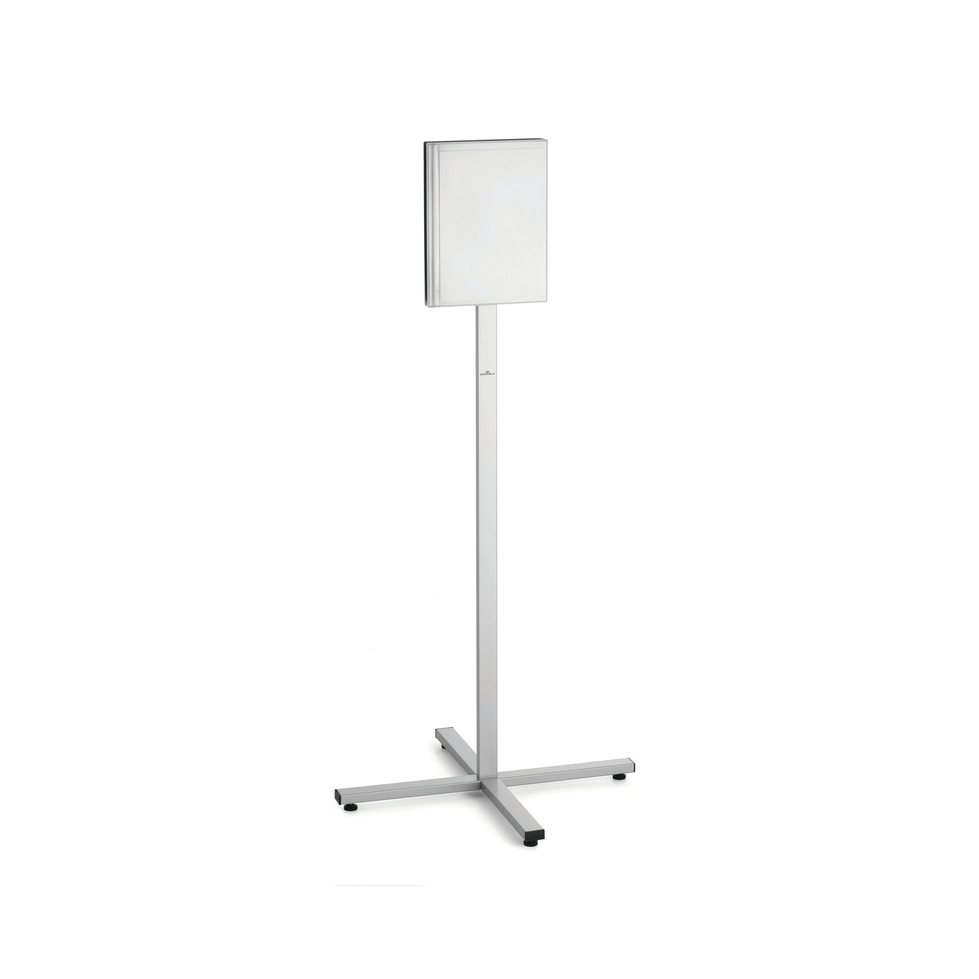 Durable Outdoor Stainless Steel Floor Stand A4 Grey 502057