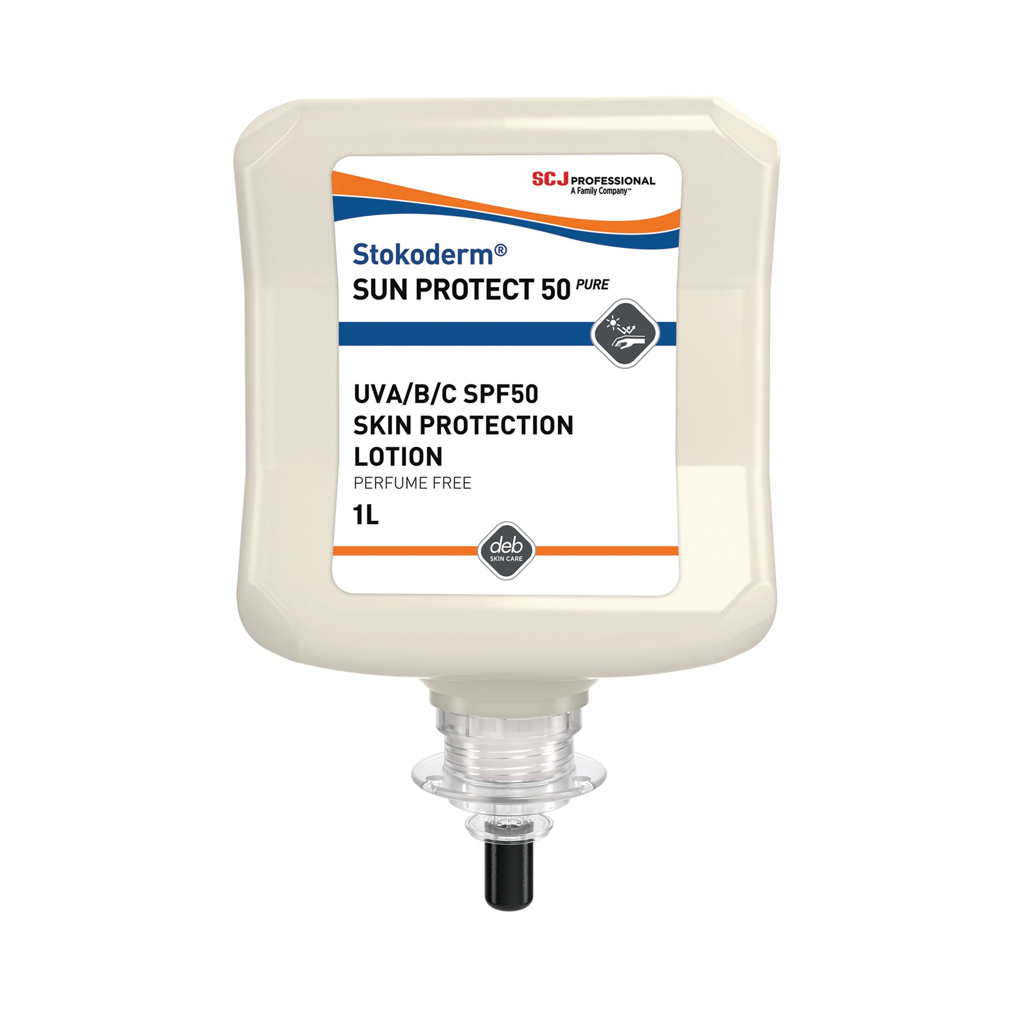 Deb Stokoderm Sun Protect Pure SPF50 1 Litre Each SPC1L