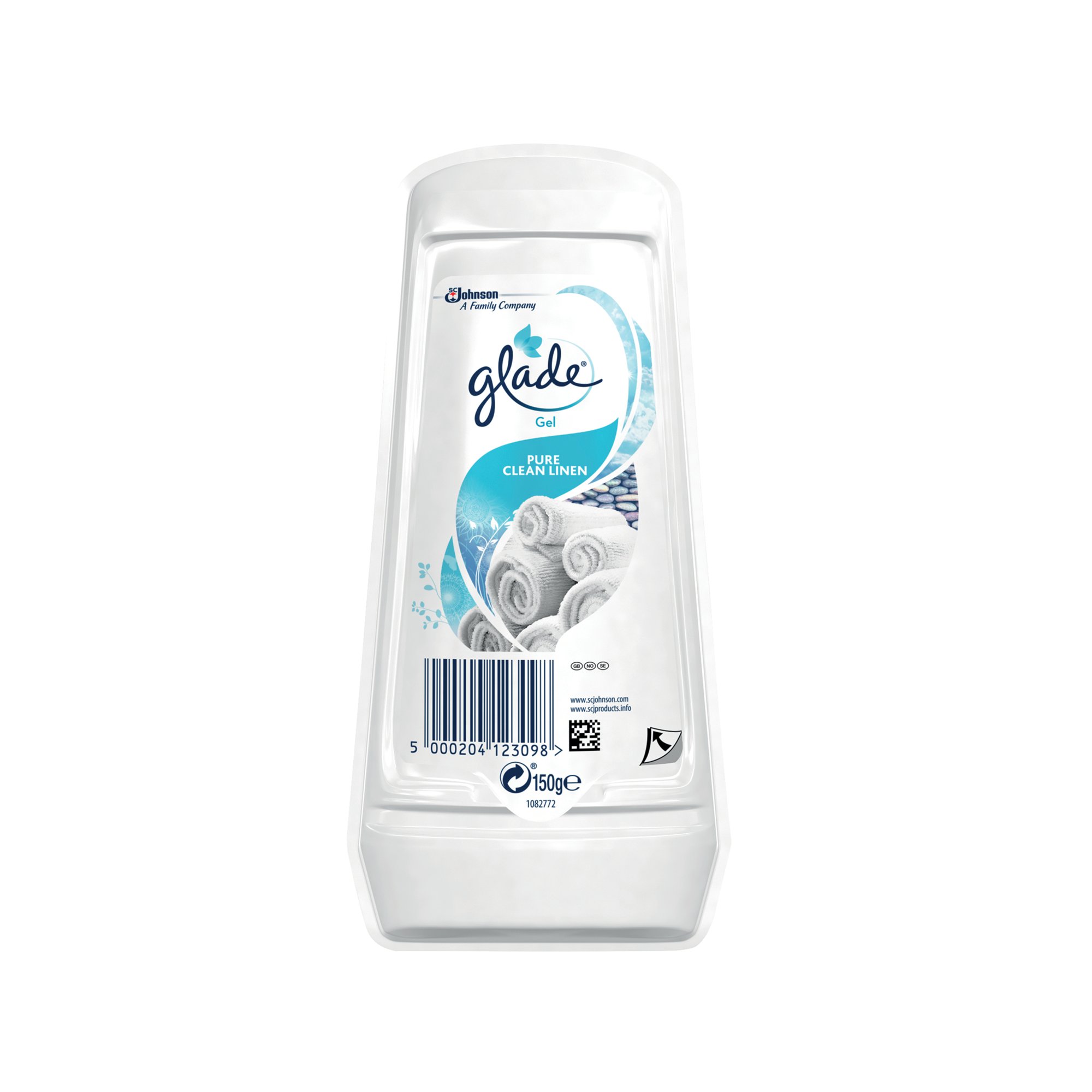 Glade Clean Linen Gel Air Freshener 150g 313344