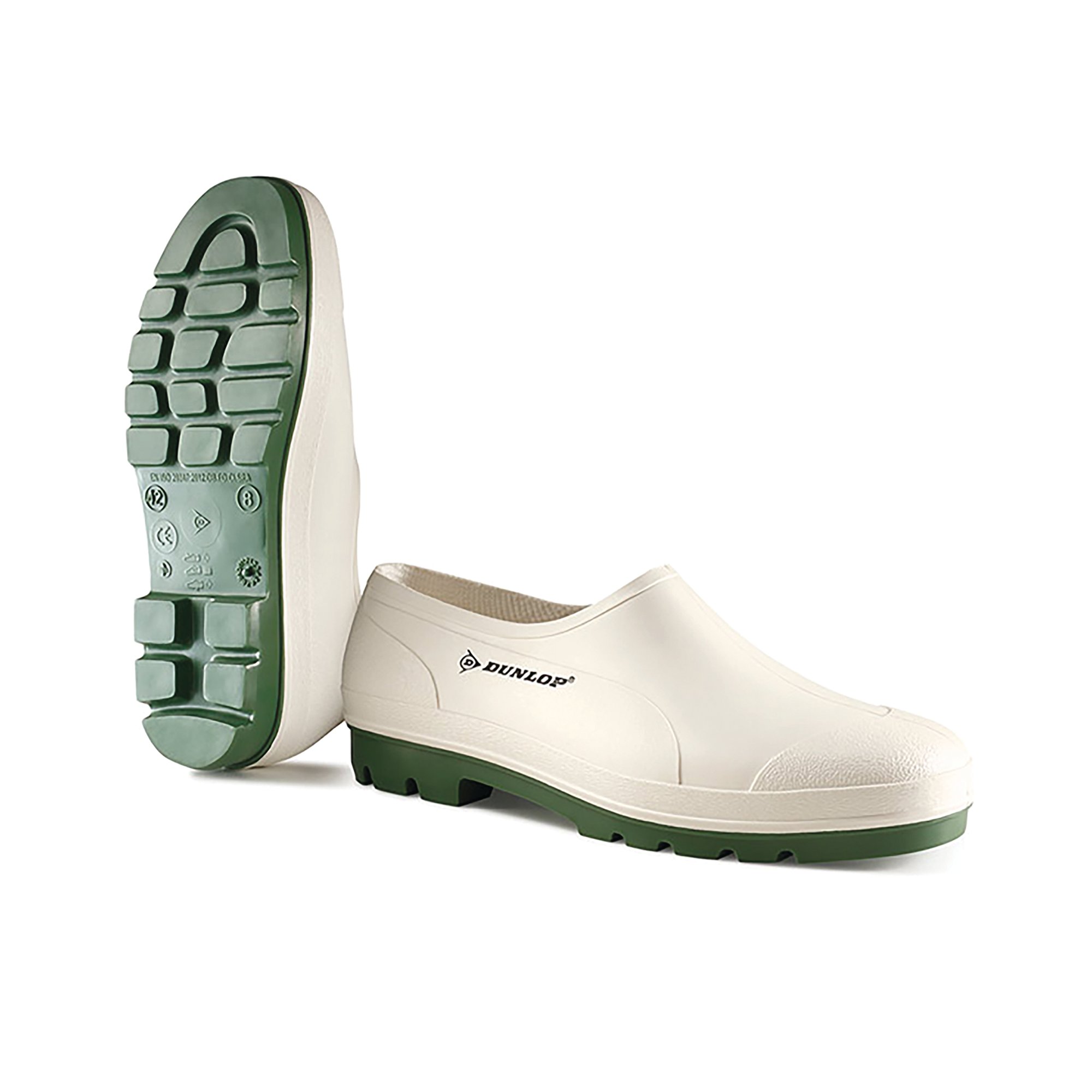 Dunlop Wellie Waterproof Non-Safety Shoe 1Pr White 3 WG03