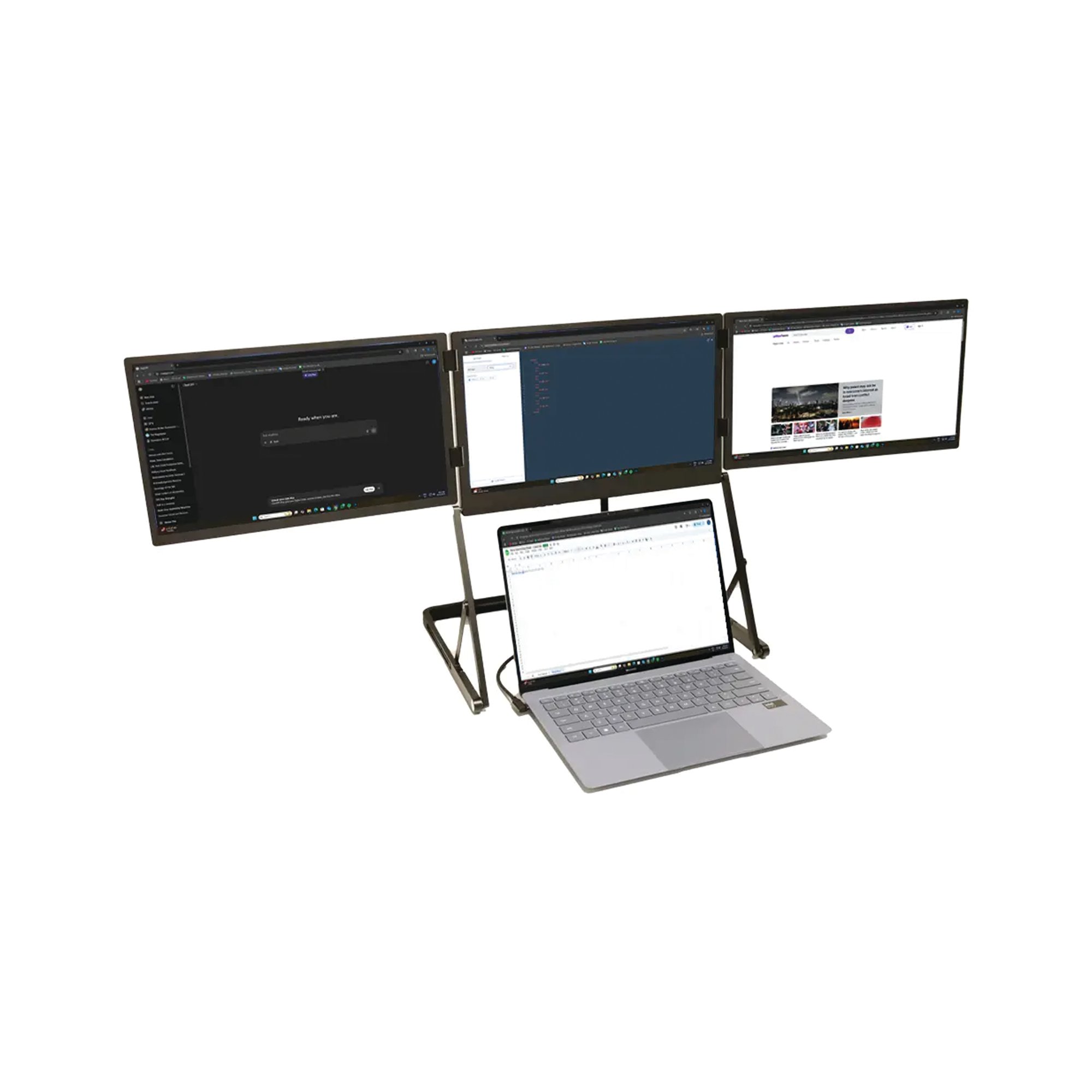 Doxa Pro 3 Portable Triple-Monitor Full HD 1080P ST-DOXA3-B