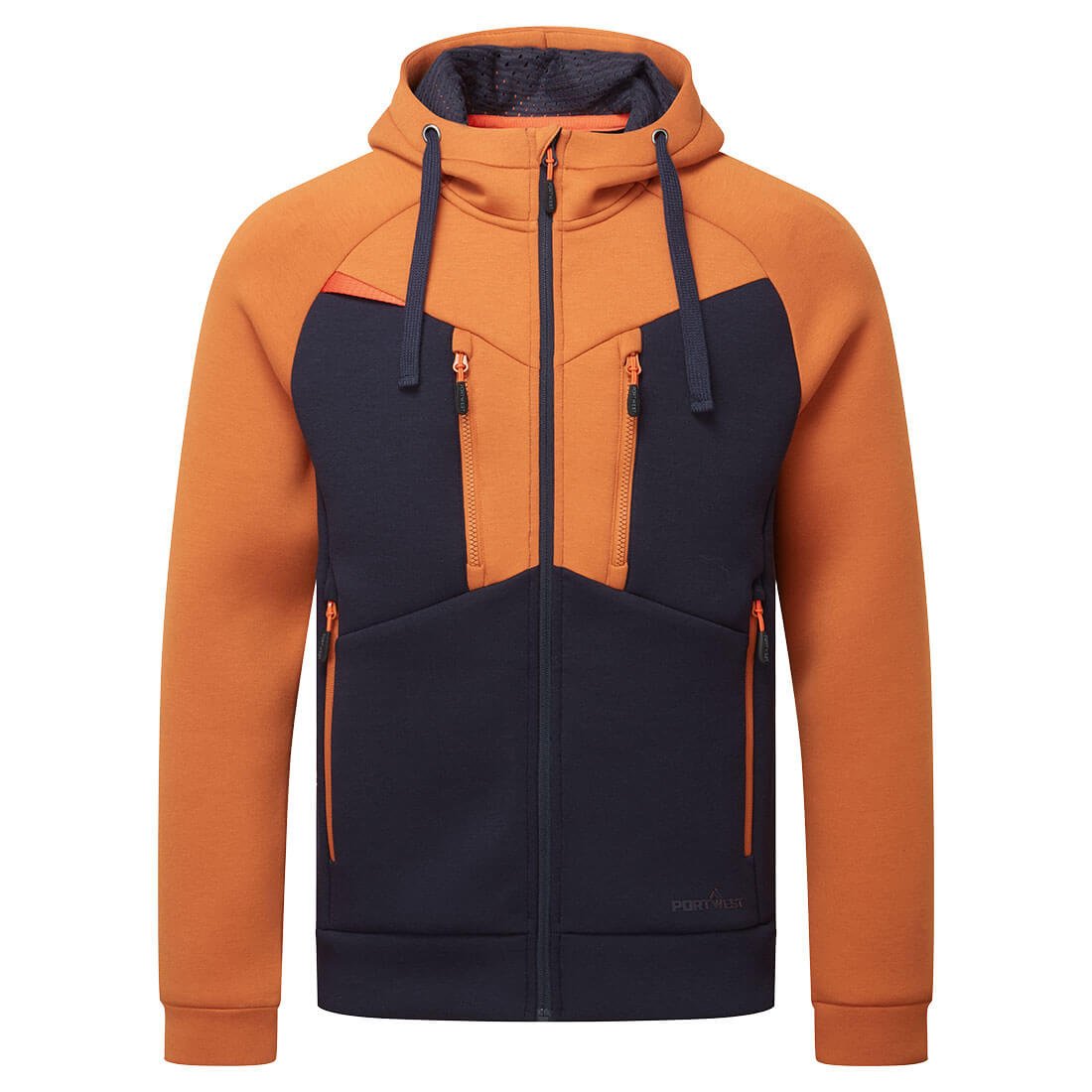 Portwest DX4 Zipped Hoodie L Rust