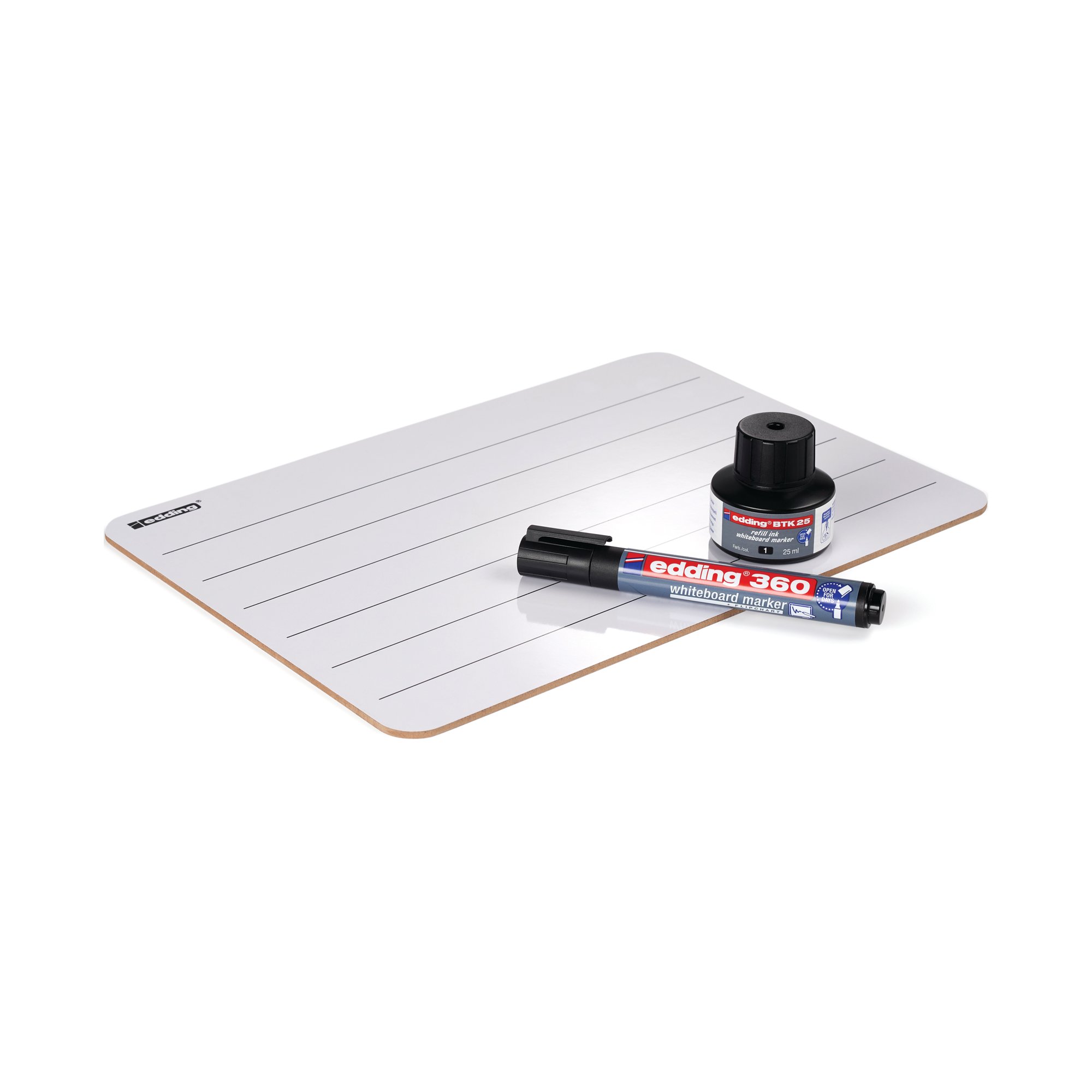 Edding Whiteboard/Marker Bundle x40 Ink Refill x2 Pack of 82 462831000