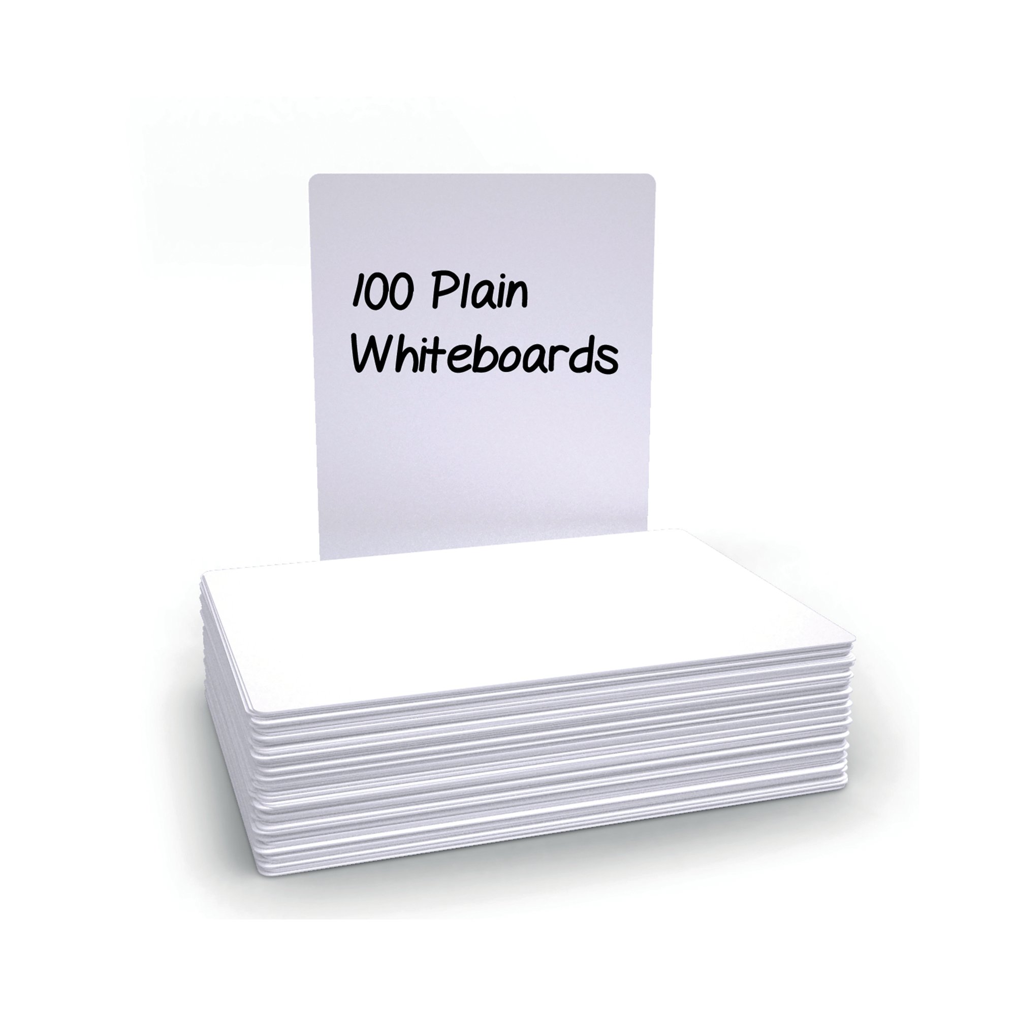Economy Drywipe Boards 500 Micron Plain (Pack of 100) A4 WBP100
