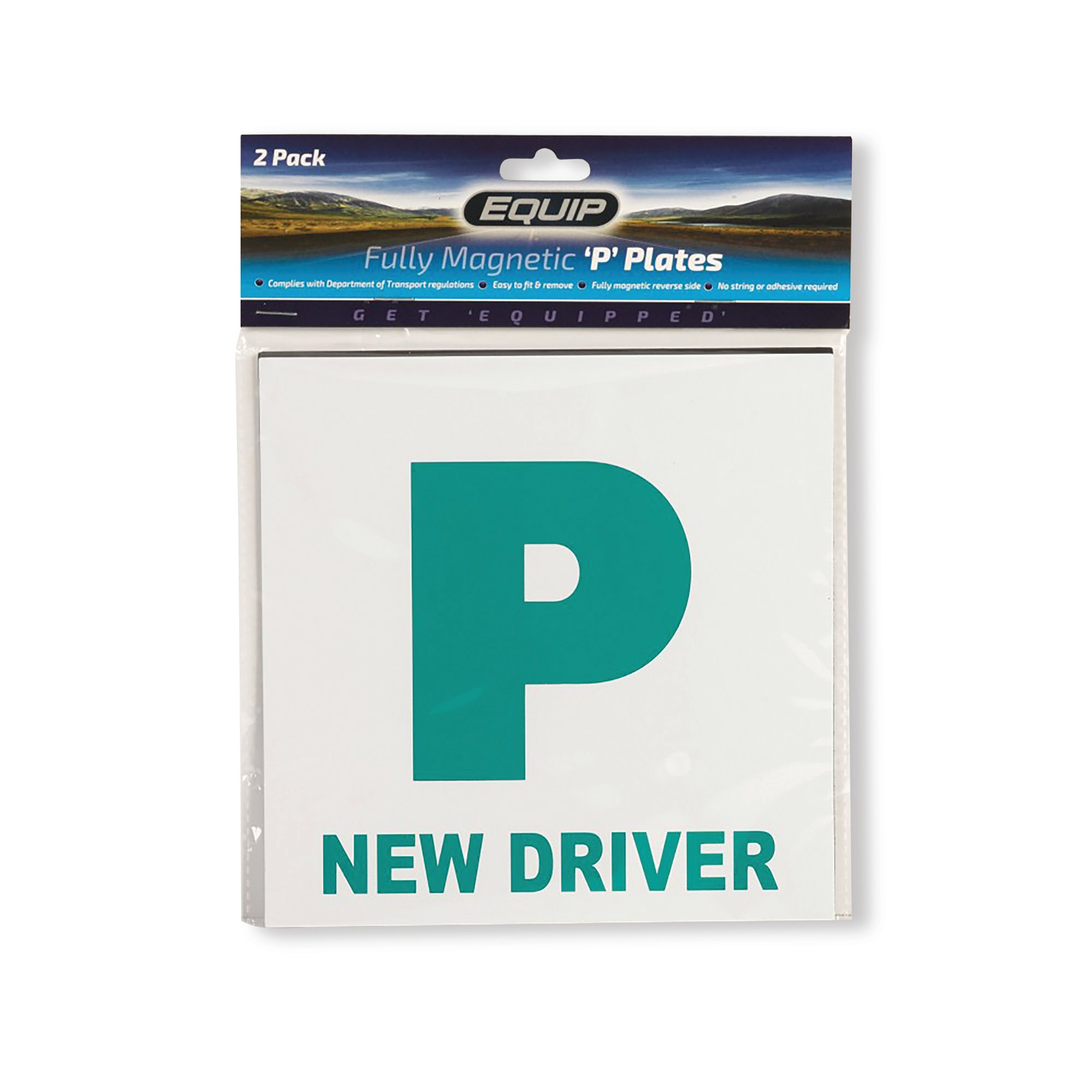 Equip Magnetic P Driving Plates Pack of 2 ELP020