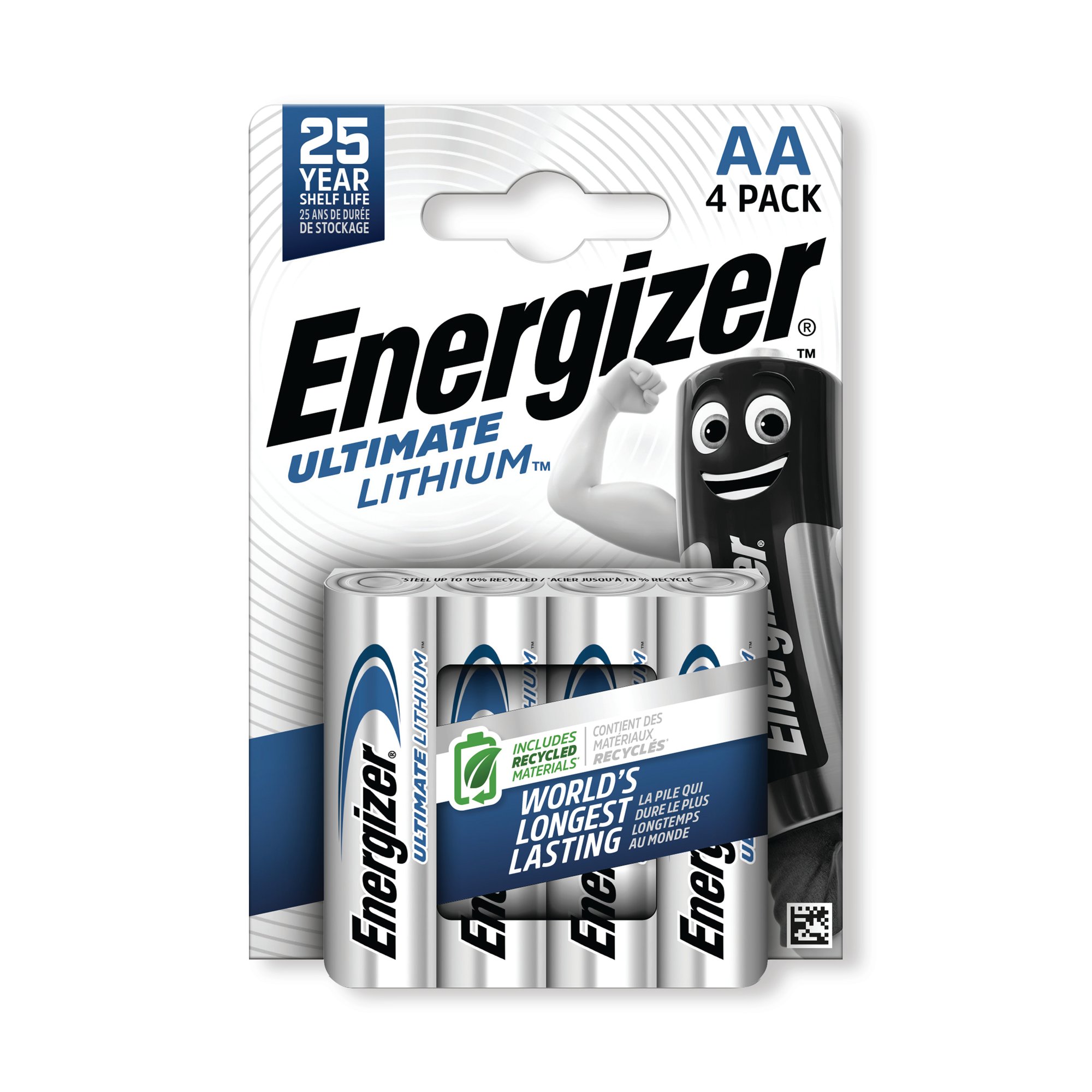 Energizer Ultimate AA Lithium Battery (Pack of 4) 632964