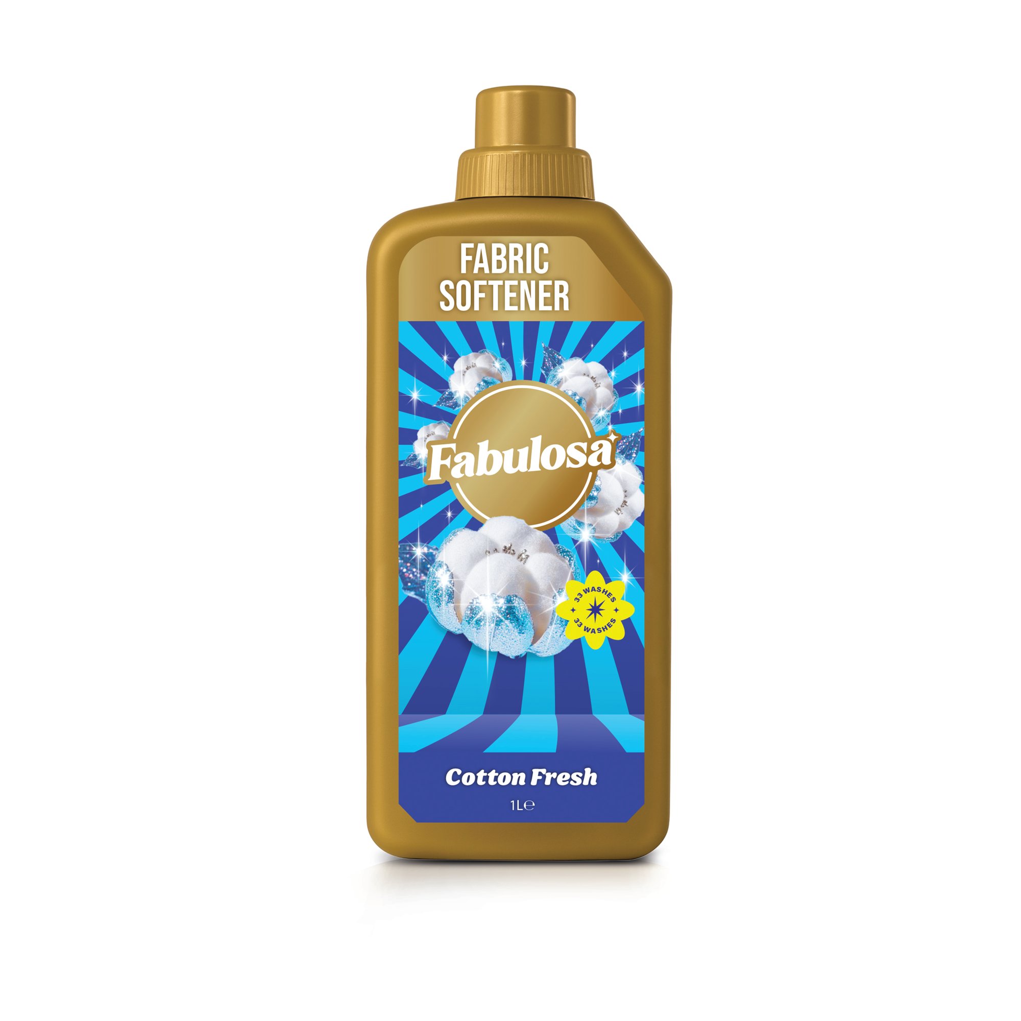 Fabulosa Fabric Conditioner Cotton Fresh 1L Pack of 12 3193