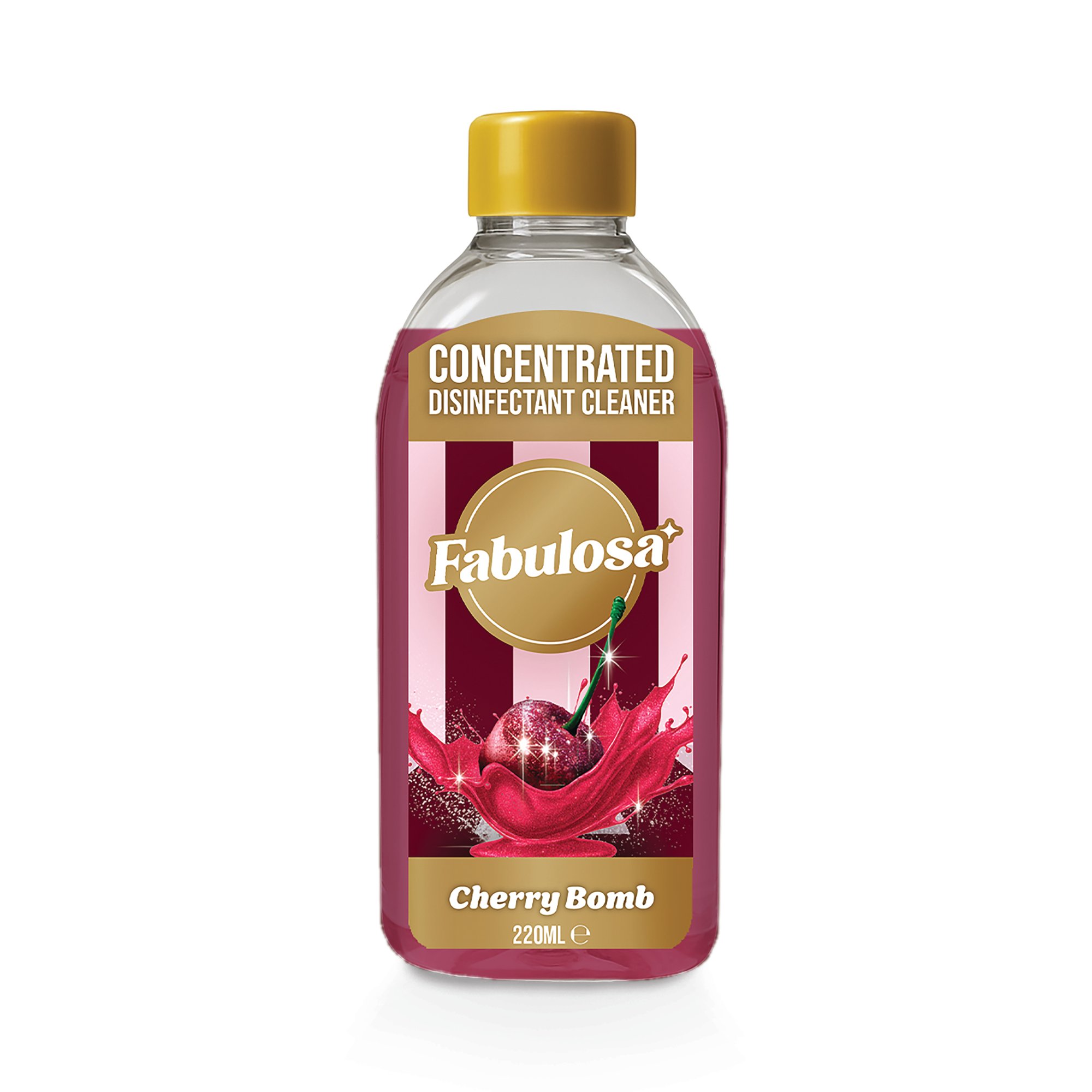 Fabulosa Concentrated Multipurpose Cleaner Cherry 220ml Pack of18 9149