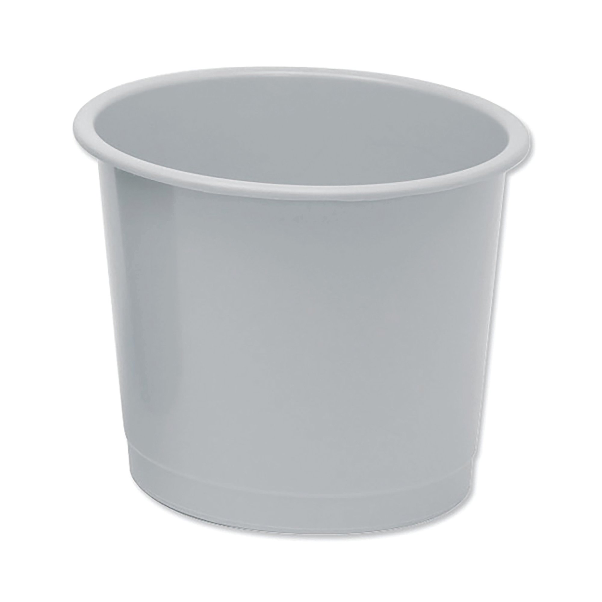 5 Star Waste Bin Polypropylene 14 Litre 304x254mm Grey 330895