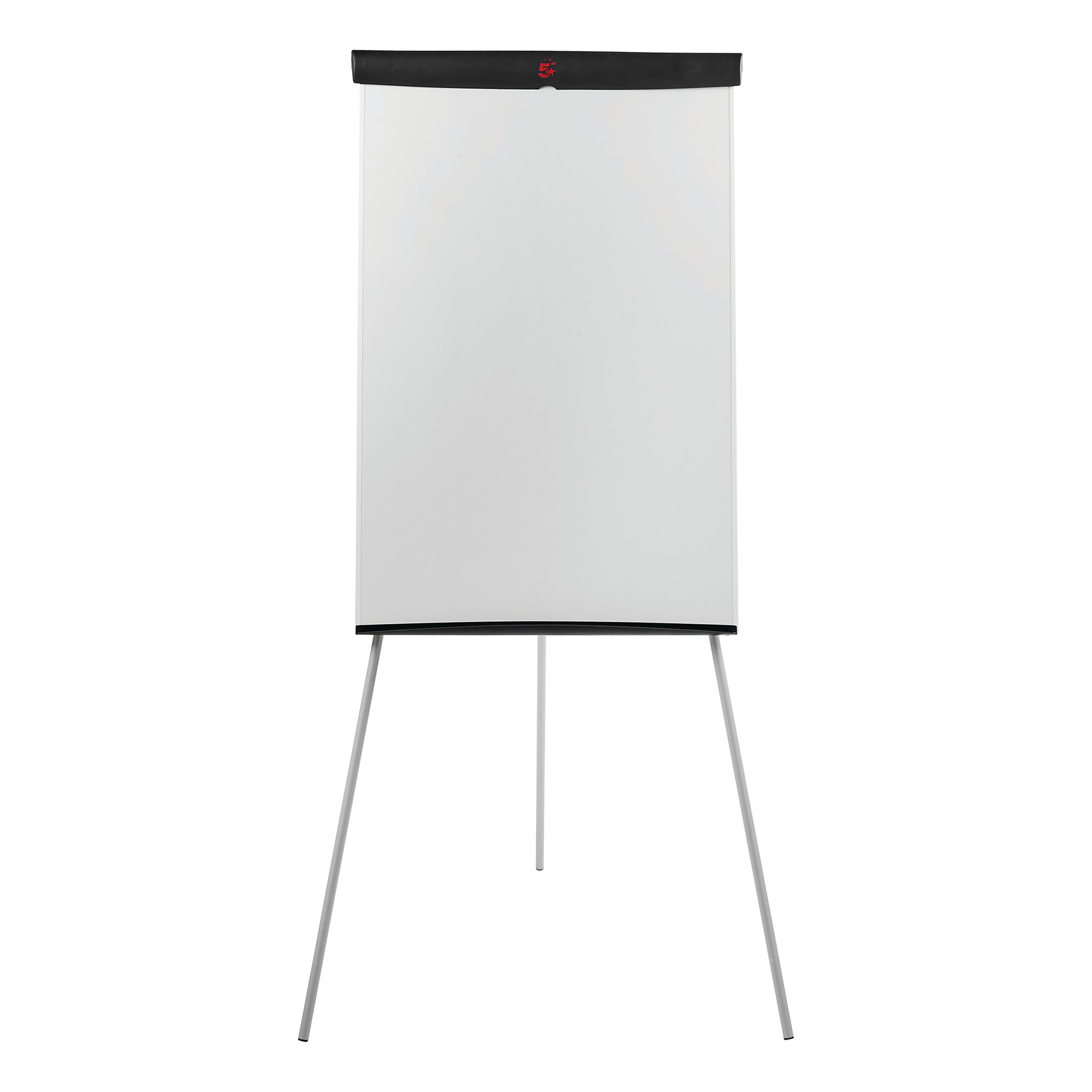 5 Star Flipchart Easel with Telescopic Legs 700x82x1900mm for A1 and Euro Pads 424461