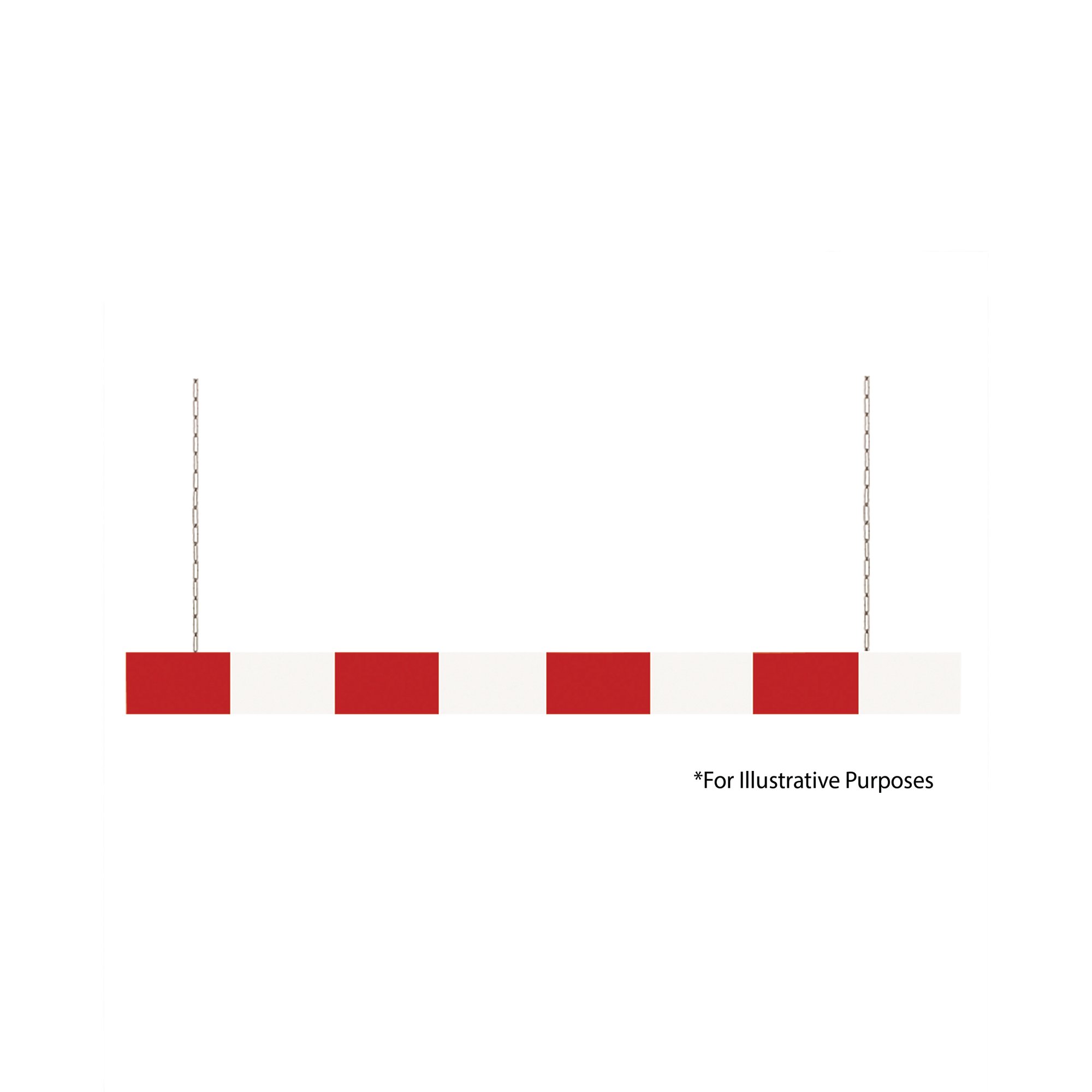 Traffic-Line Height Restriction Bar 2000mm Red/Wht FS606327