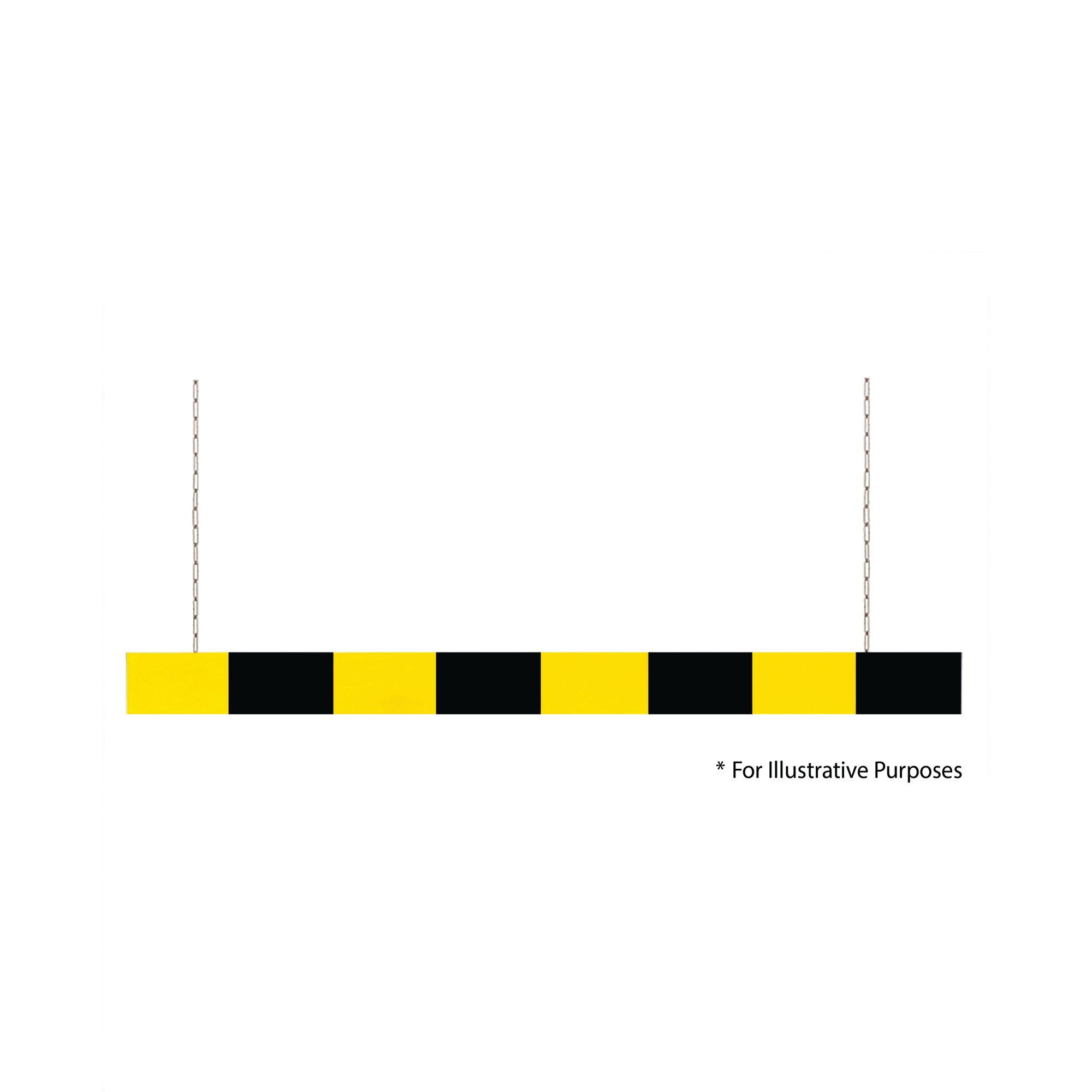 Traffic-Line Height Restriction Bar 2000mm Ylw/Blk FS606532