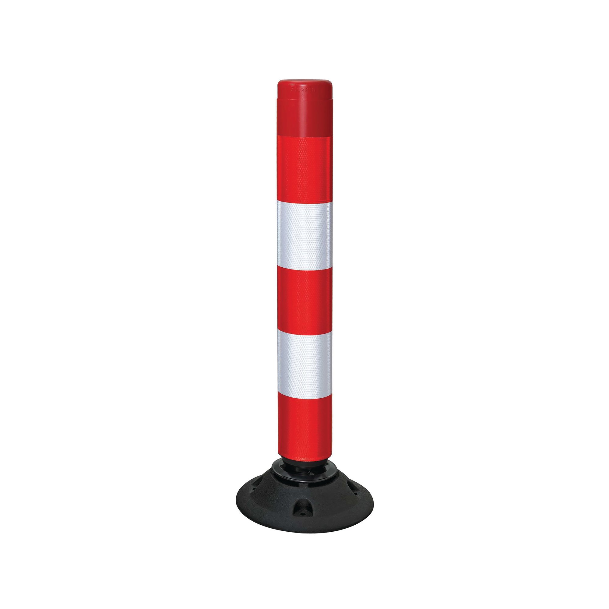 Traffic-Line Off-Highway Flexible Post 1000mm Red/Wht FS608017