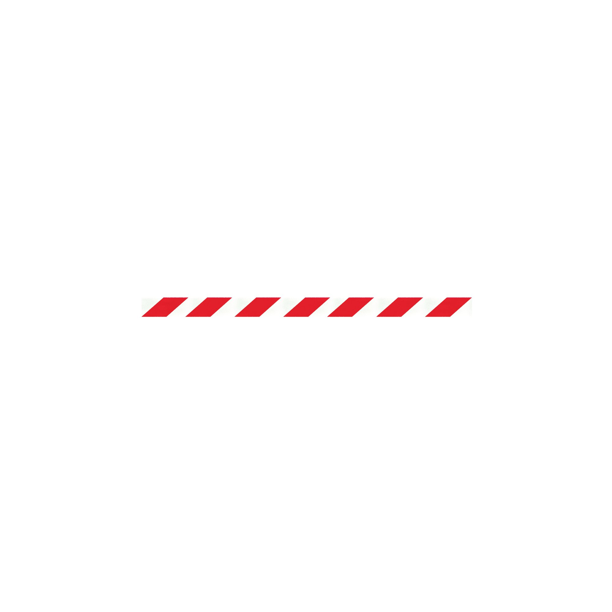 WeatherMaster 250 Black Post + Red/White Belt 3.4m Pack of 2