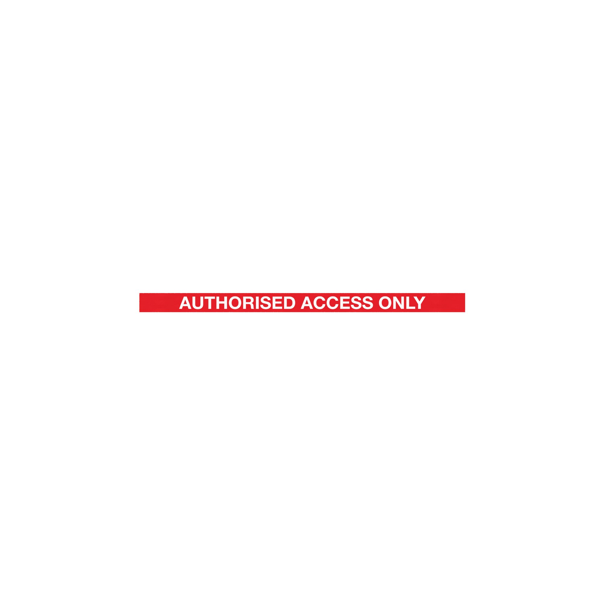 WeatherMaster 250 Yellow Post Auth Access Red/White Pack of 2