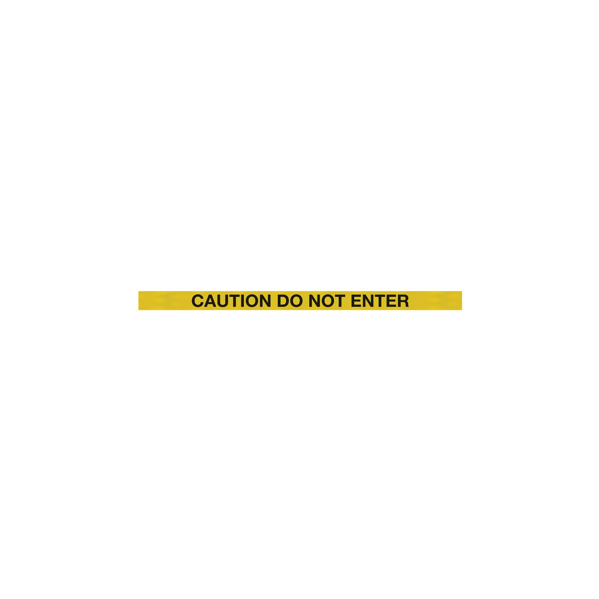 WeatherMaster 250 Yellow Post Do Not Enter Yellow/Blk Pack 2