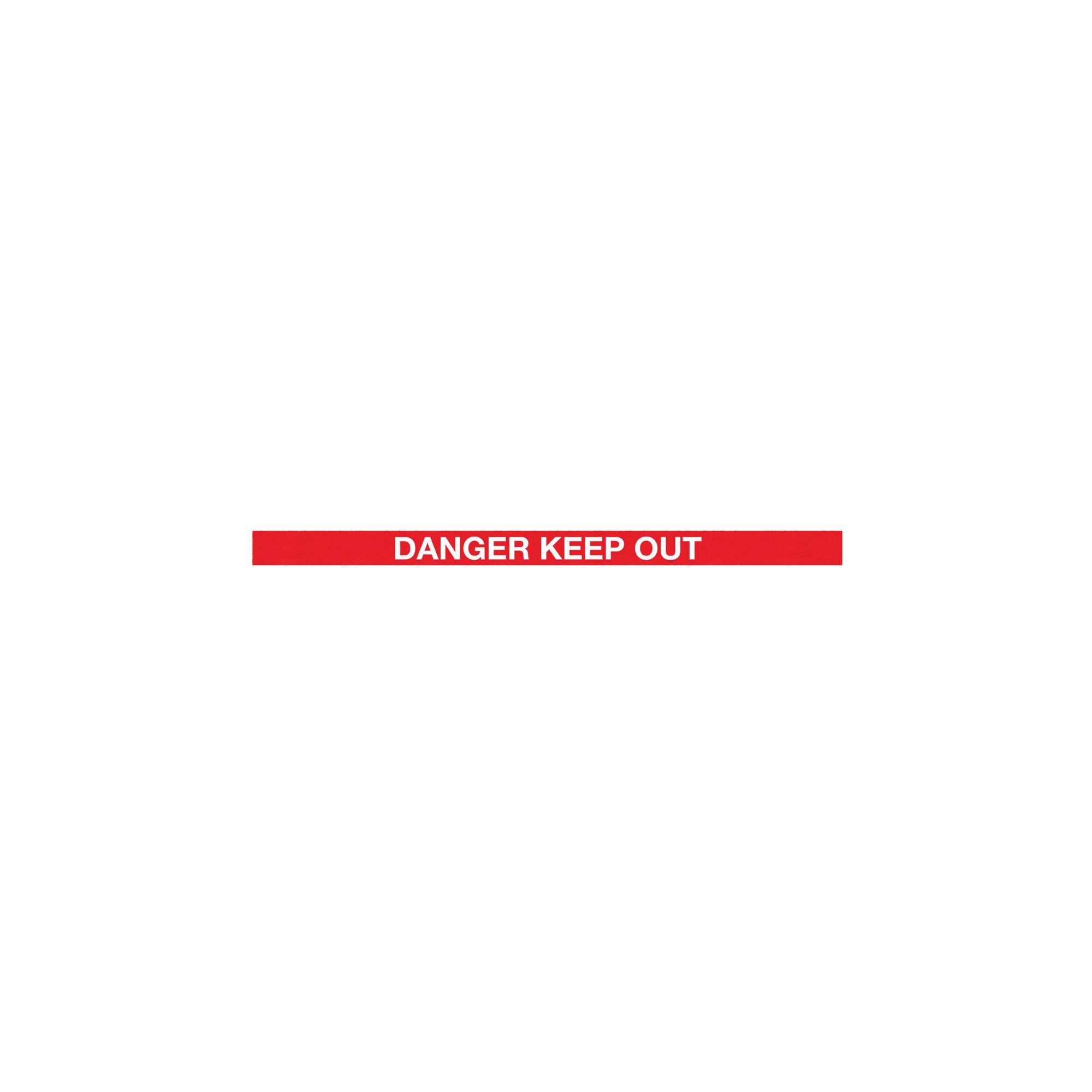 5 Star WallPro 400 Barrier Ylw + Danger Keep Out Red/Wht 4.6m