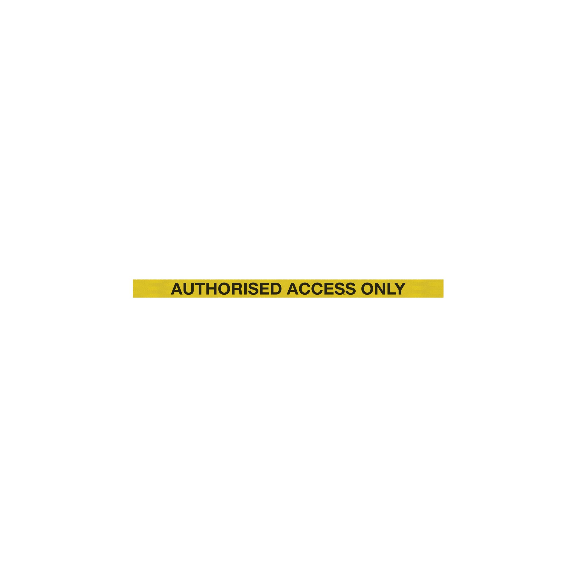 WallPro 450 Barrier Blk with Auth Access Ylw/Blk Belt 9.1m FS617743