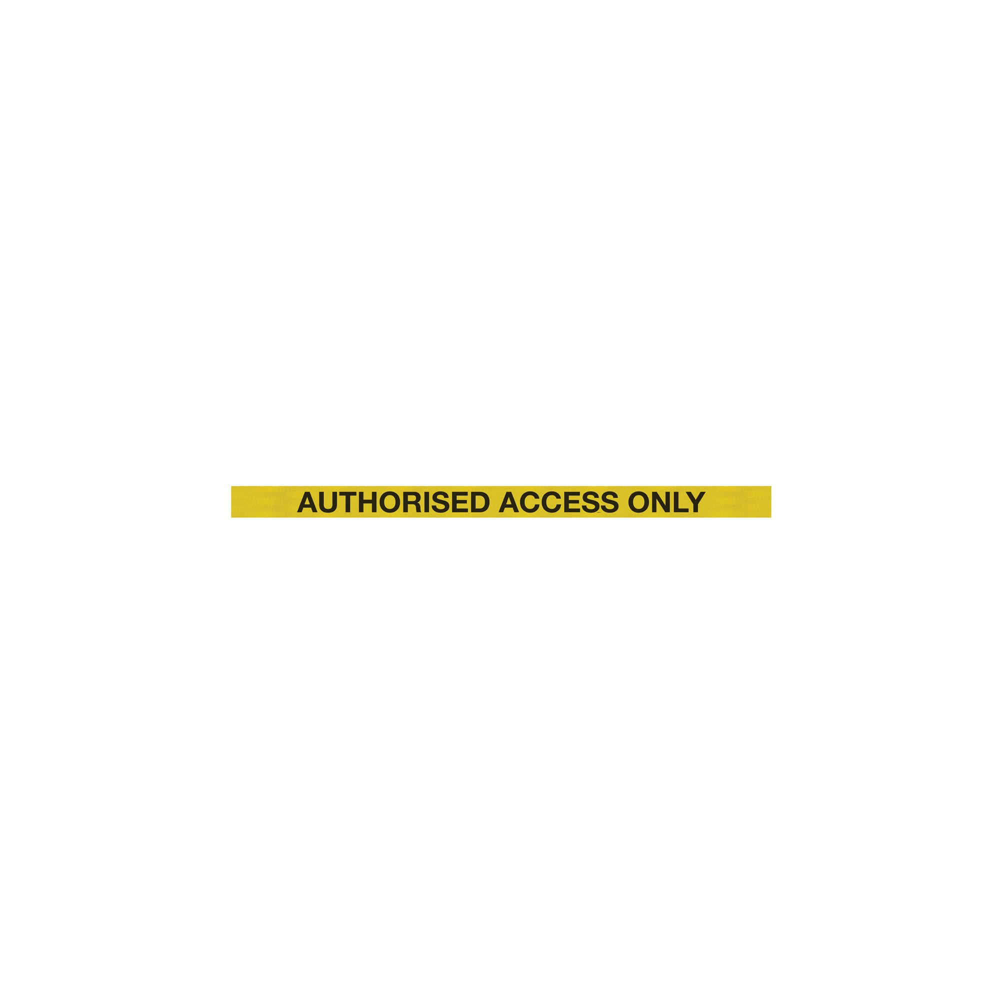 WallMaster 300 Barrier Blk with Auth Access Ylw/Blk Belt 3m