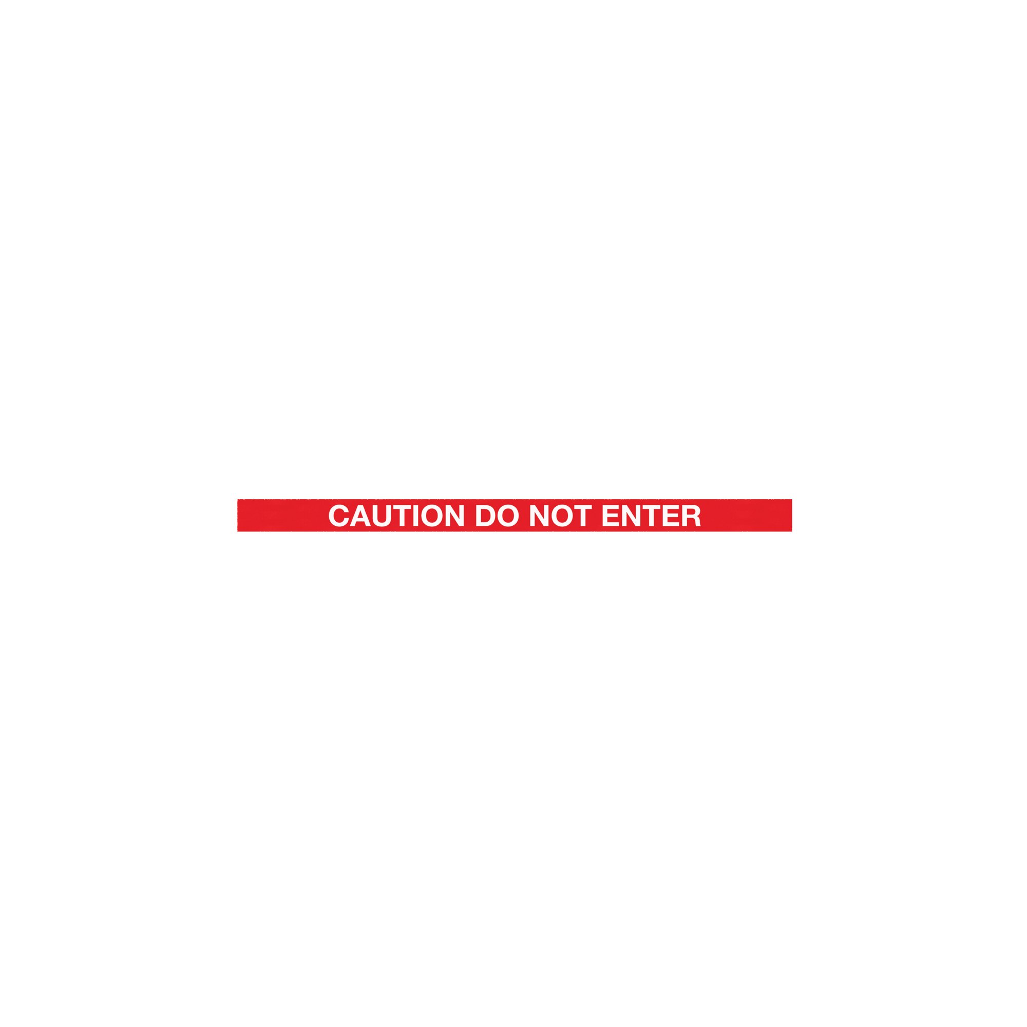 WallMaster 400 Barrier Ylw with Do Not Enter Red/Wht Belt 4.6m