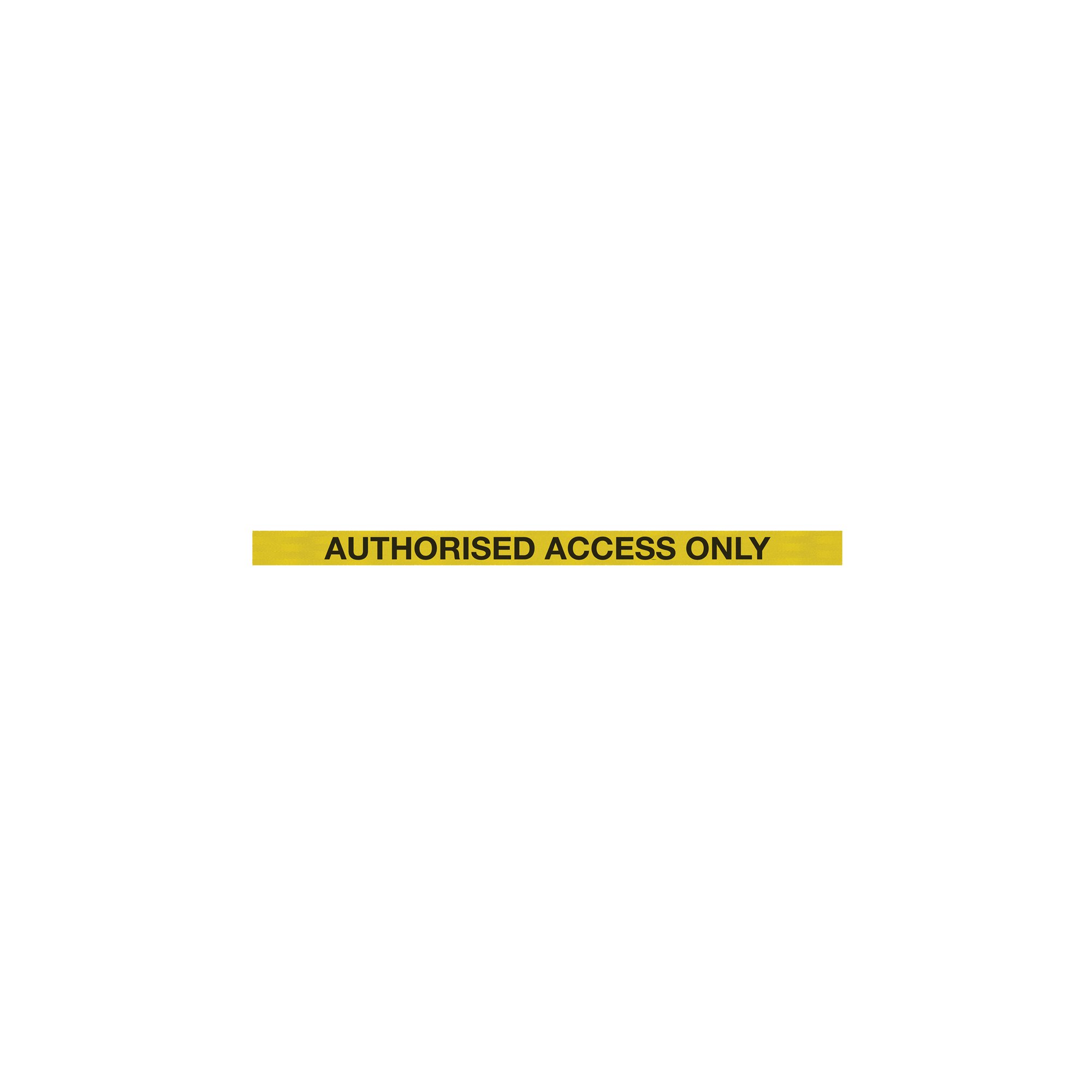 WallMaster 450 Barrier Ylw with Auth Access Ylw/Blk Belt 7.6m