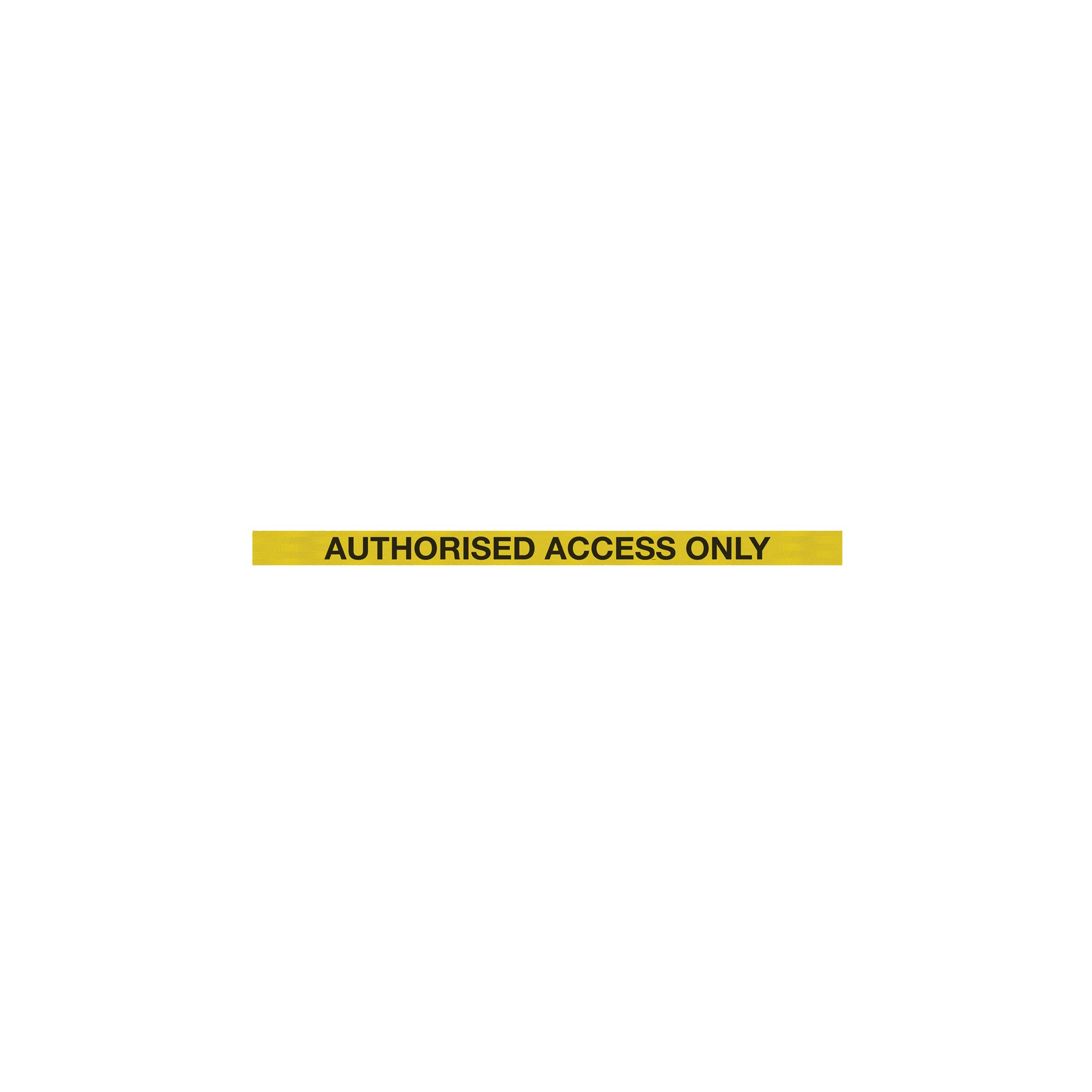WallMaster 450 Barrier Ylw with Auth Access Ylw/Blk Belt 10.6m