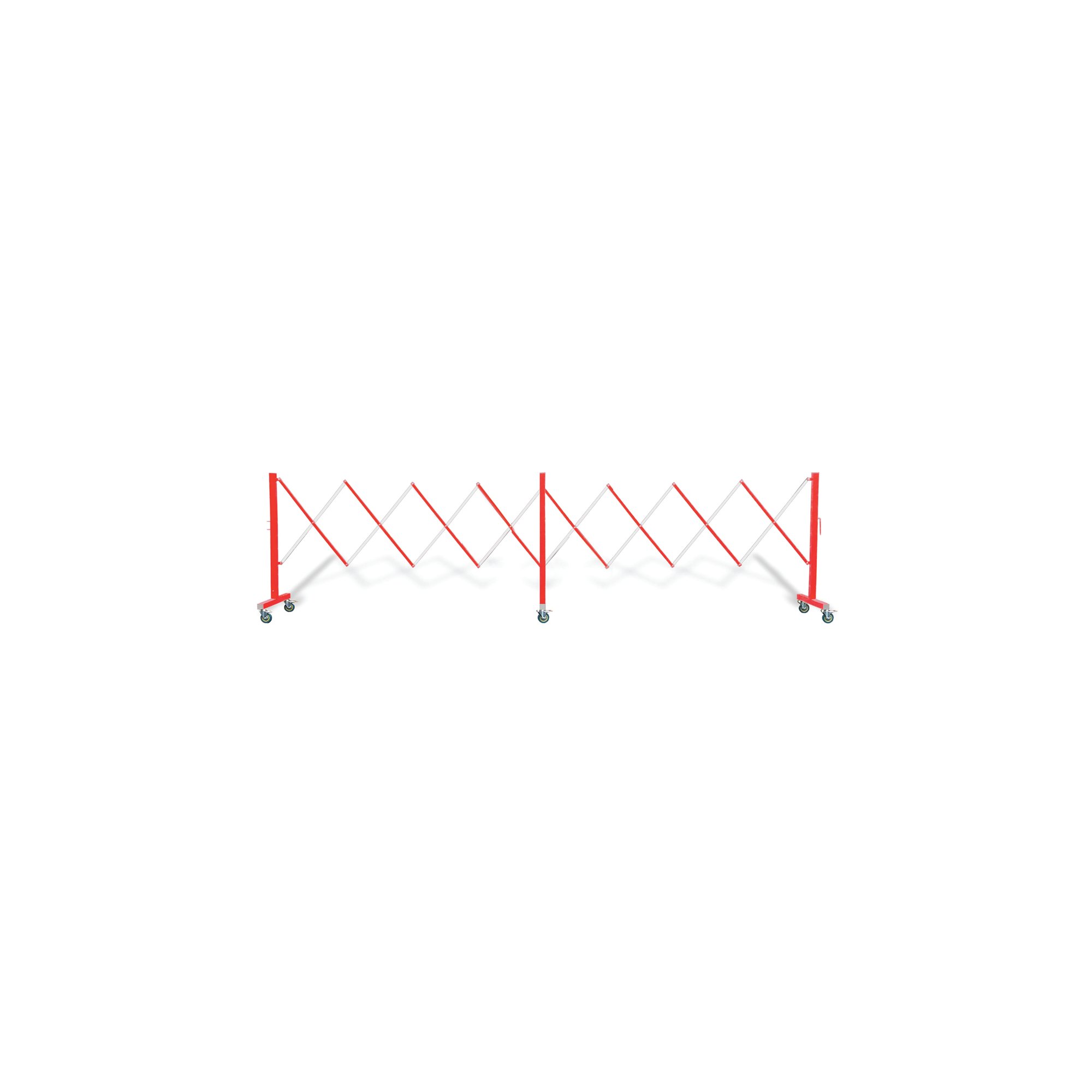5 Star FlexPro Expanding Barricade Red/White 4.9m