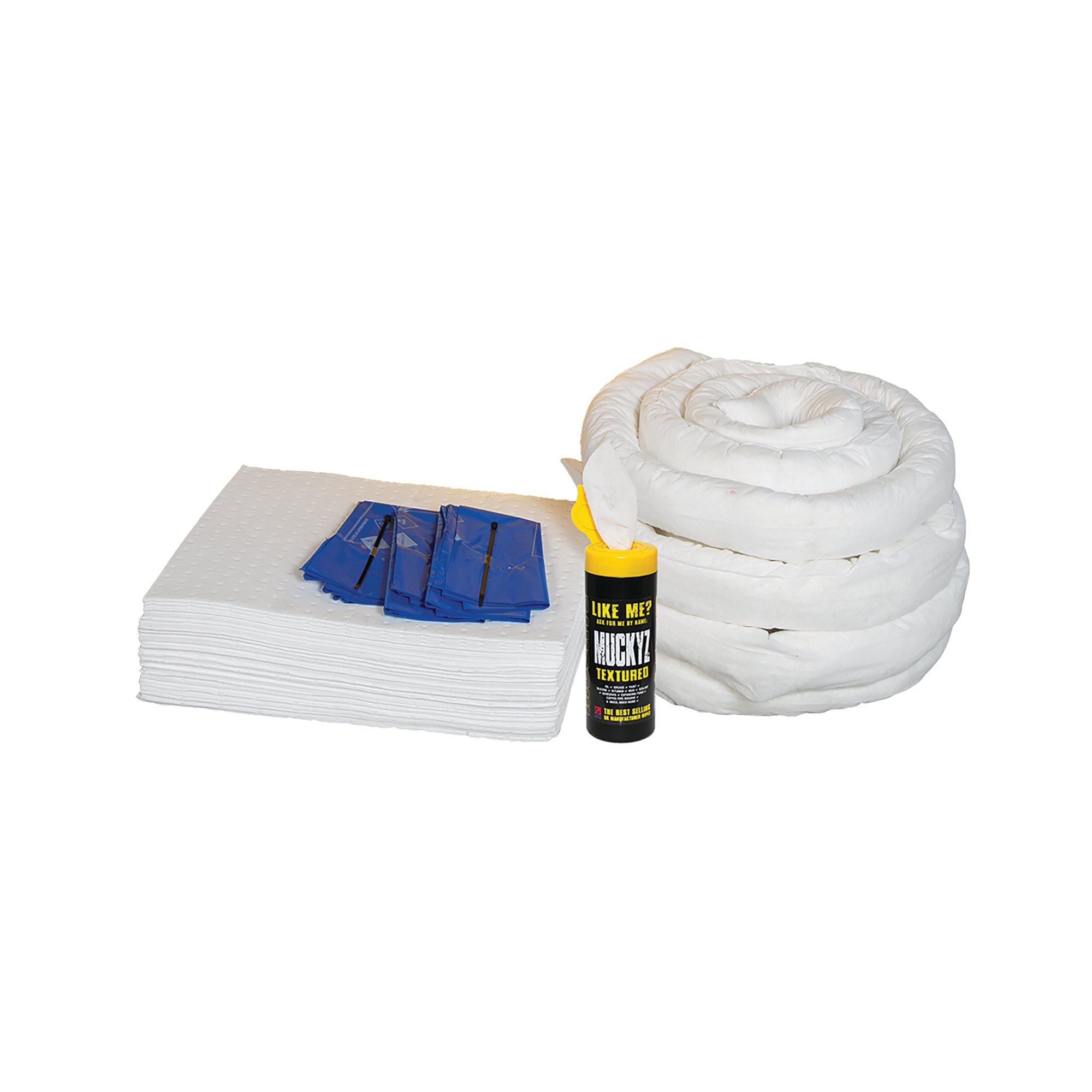 5 Star Refill Kit for 90L Spill Kit in a Drum with Lid White FS636645