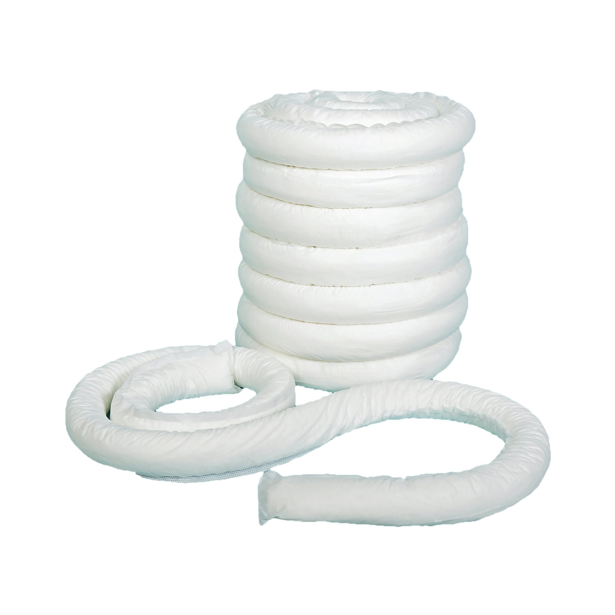 5 Star XLong Oil/Fuel Socks Poly Pack 80mmx3m Wht Pack of 8 FS638953