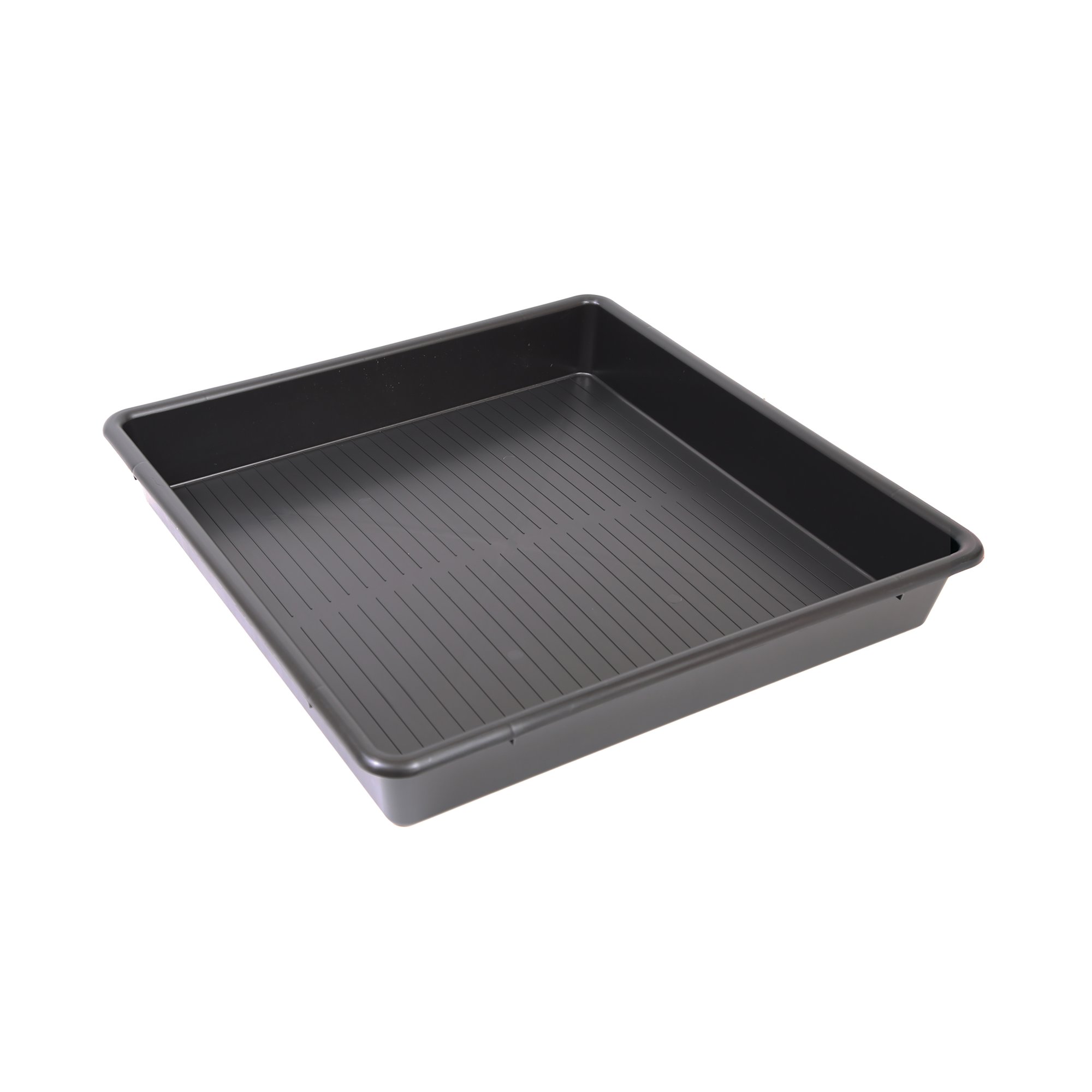 5 Star Evo Recycled Deep Spill Tray 800x800x120mm Black FS641328