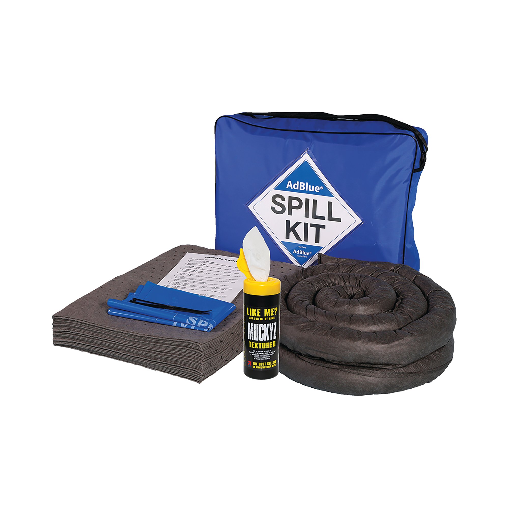5 Star AdBlue Spill Kit in Blue Shoulder Bag 50 Litre Blue FS642721