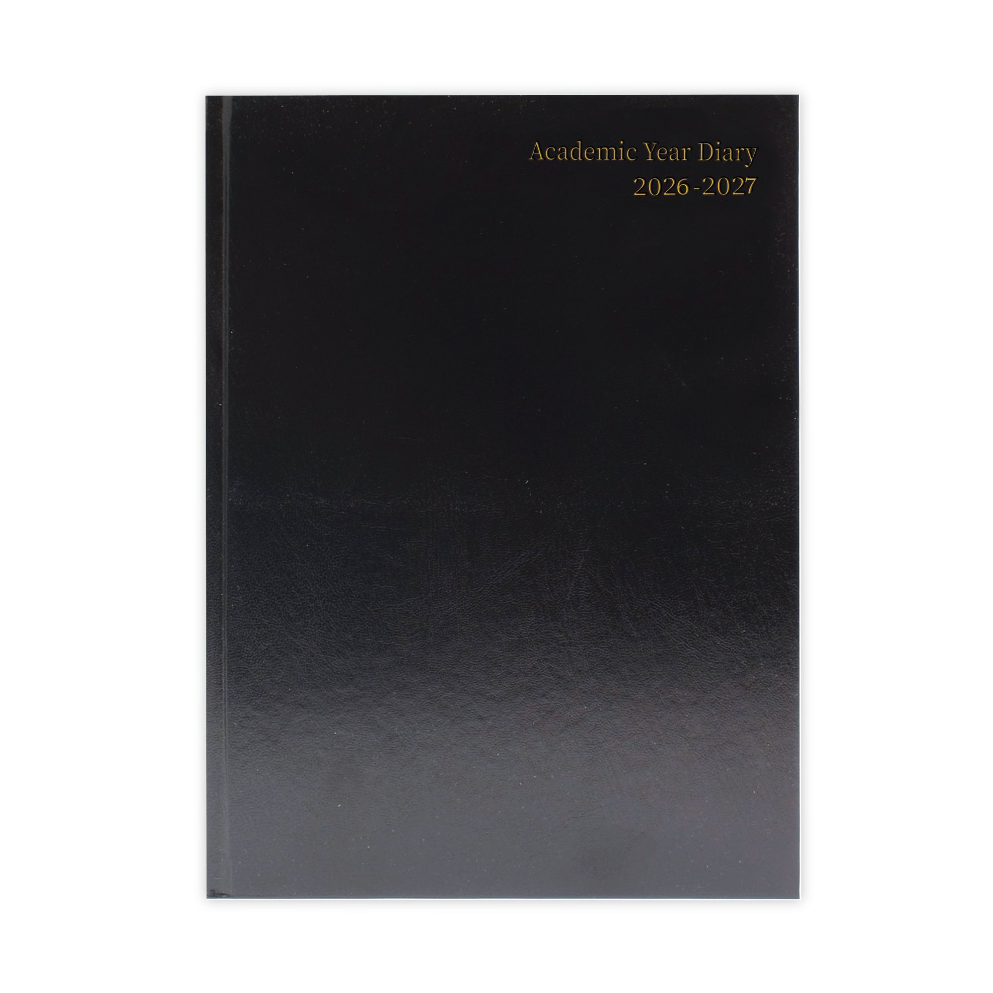 5 Star Academic Diary Week To View A4 Black 2026-2027 KF3A4ABK26
