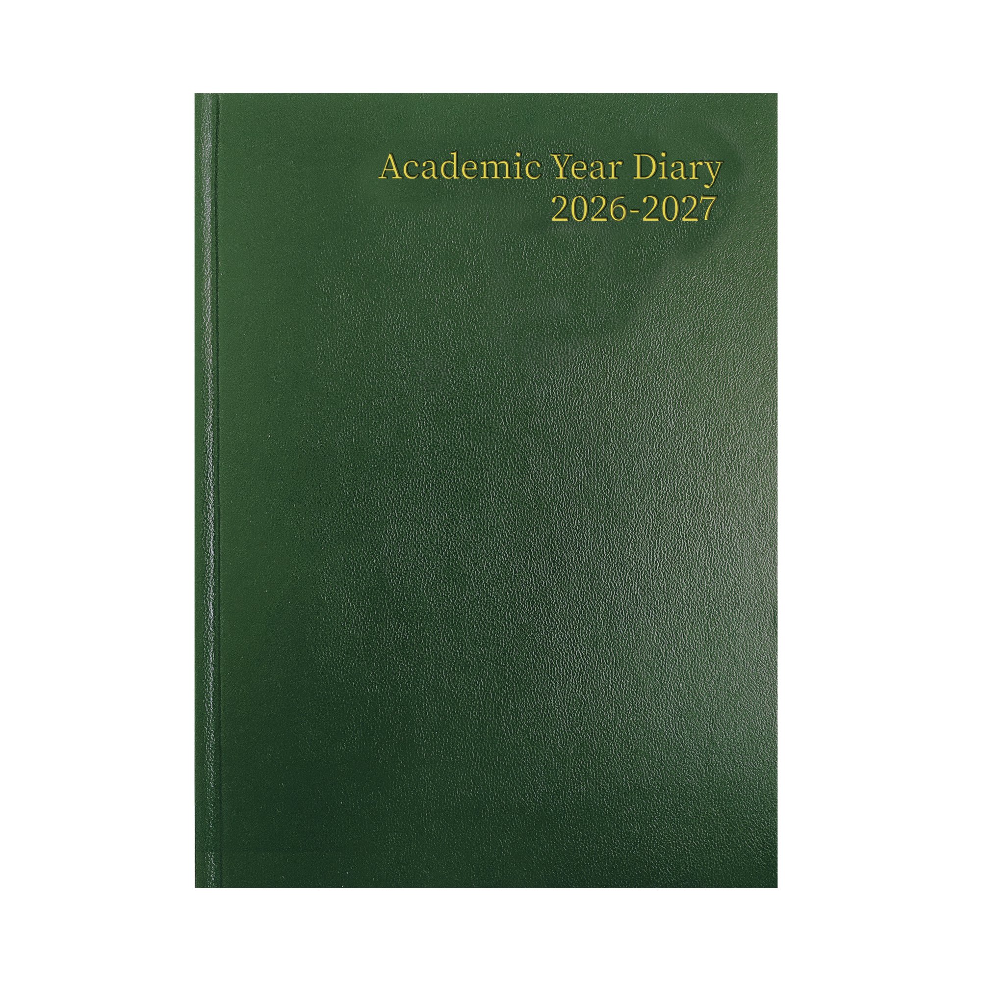 5 Star Academic Diary Week To View A4 Green 2026-2027 KF3A4AGN26