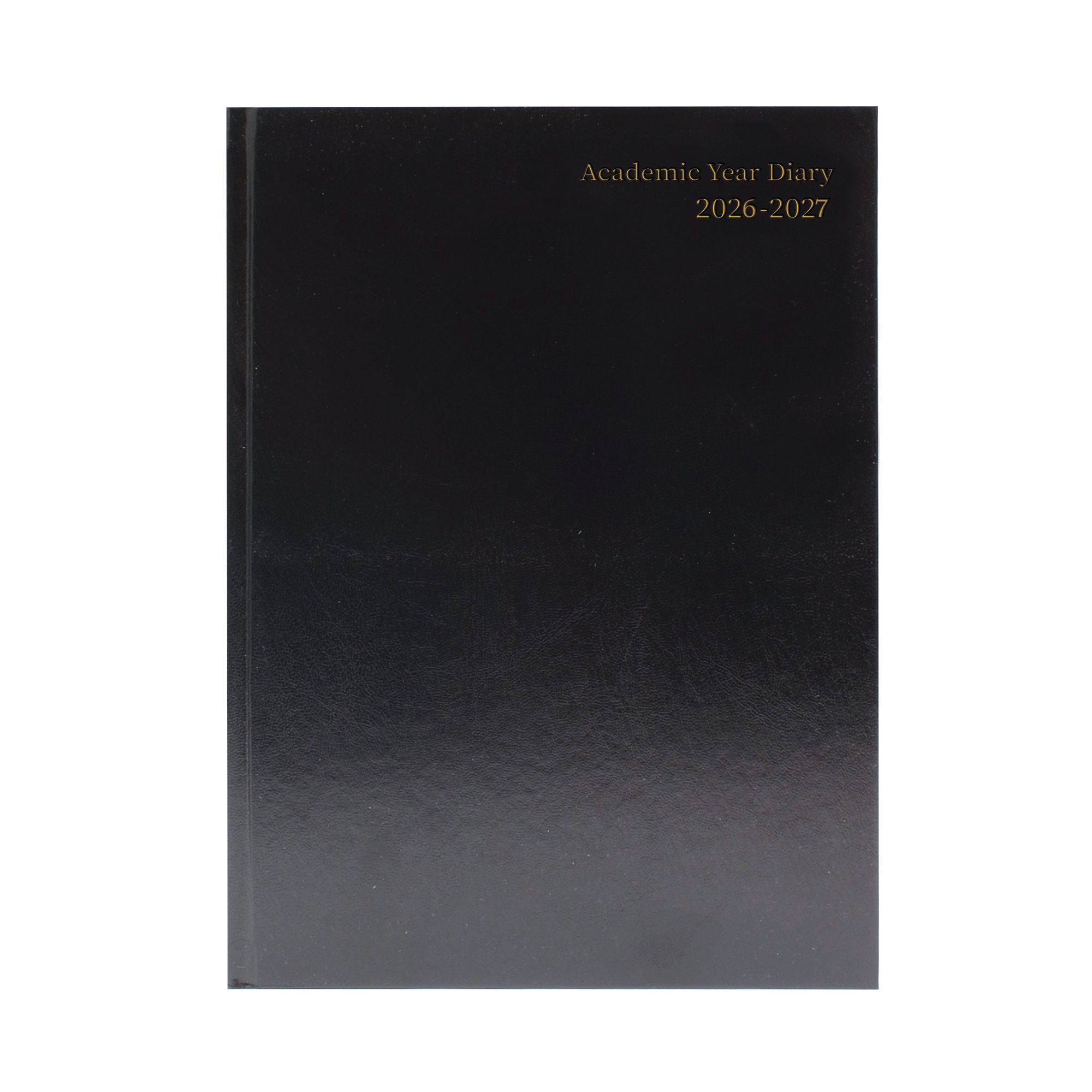 5 Star Academic Diary Week To View A5 Black 2026-2027 KF3A5ABK26