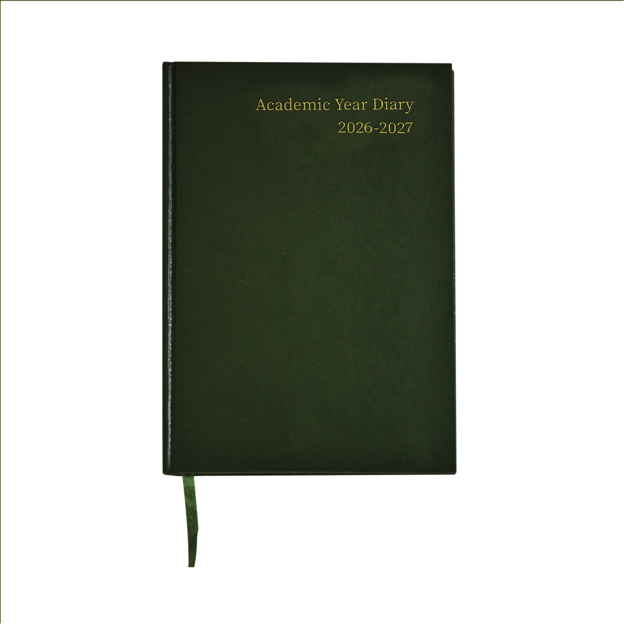5 Star Academic Diary Week To View A5 Green 2026-2027 KF3A5AGN26