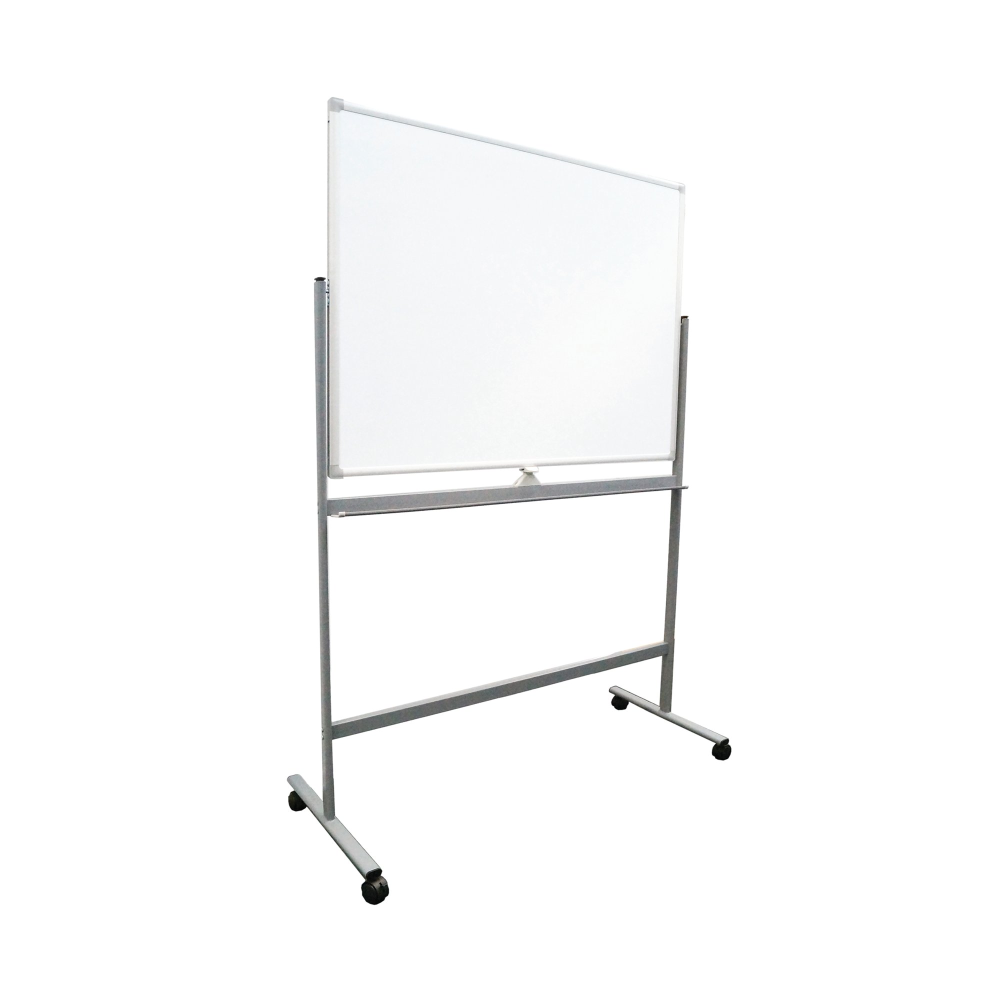 5 Star 1200 x 900mm Mobile Double Sided Magnetic Whiteboard FS668159
