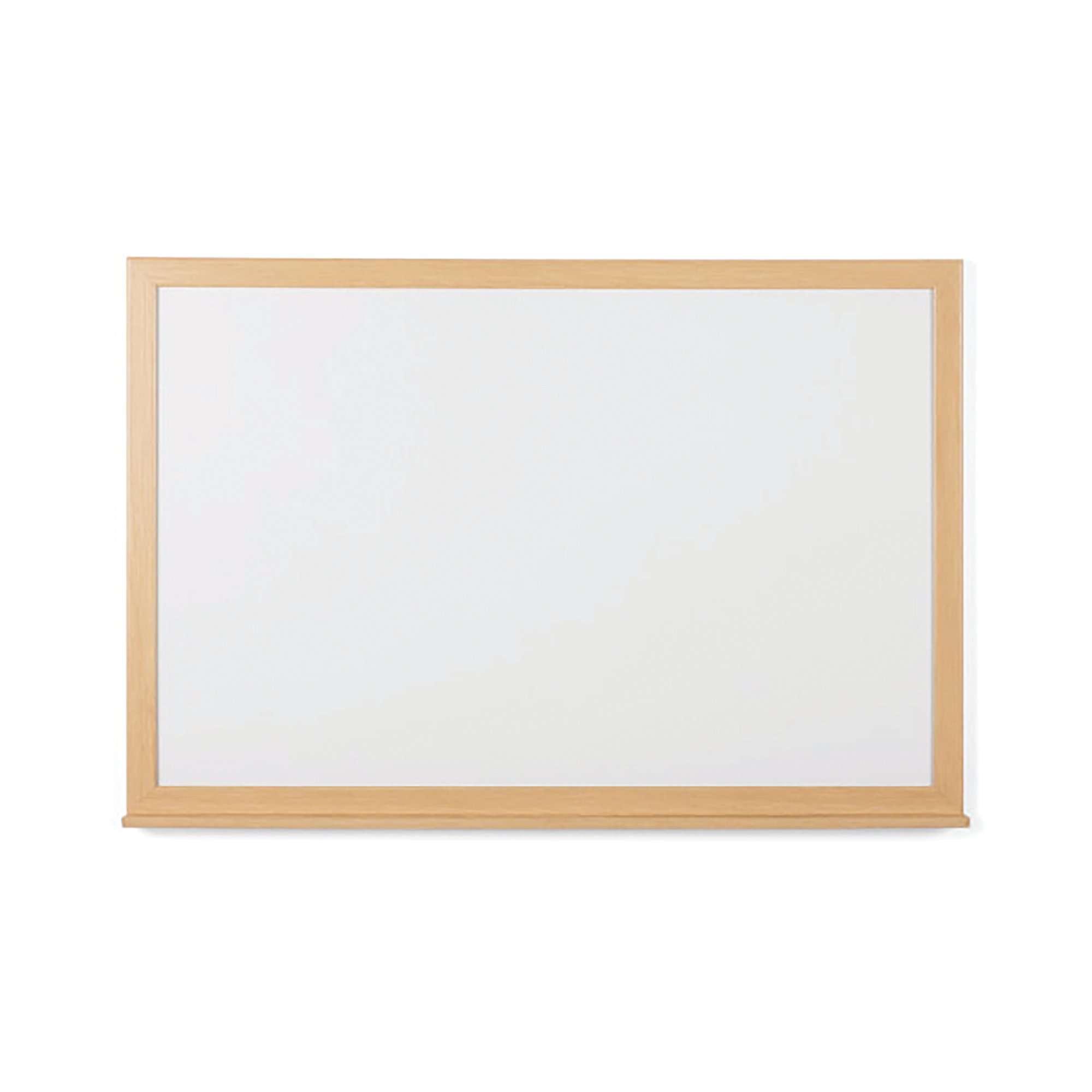 5 Star Magnetic Drywipe Whiteboard Wood Frame 600x900mm FS669106