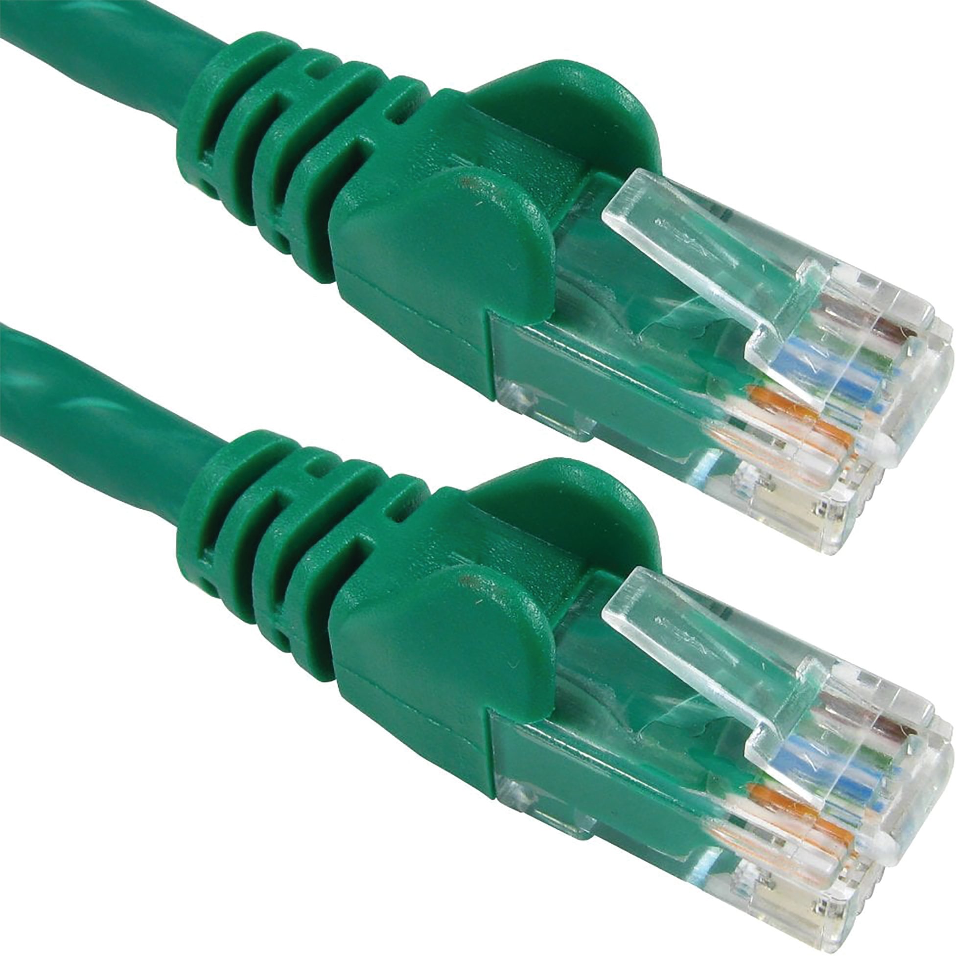 5 Star Cat6 RJ45 LSOH Moulded Patch Cable 10m Green FS686928