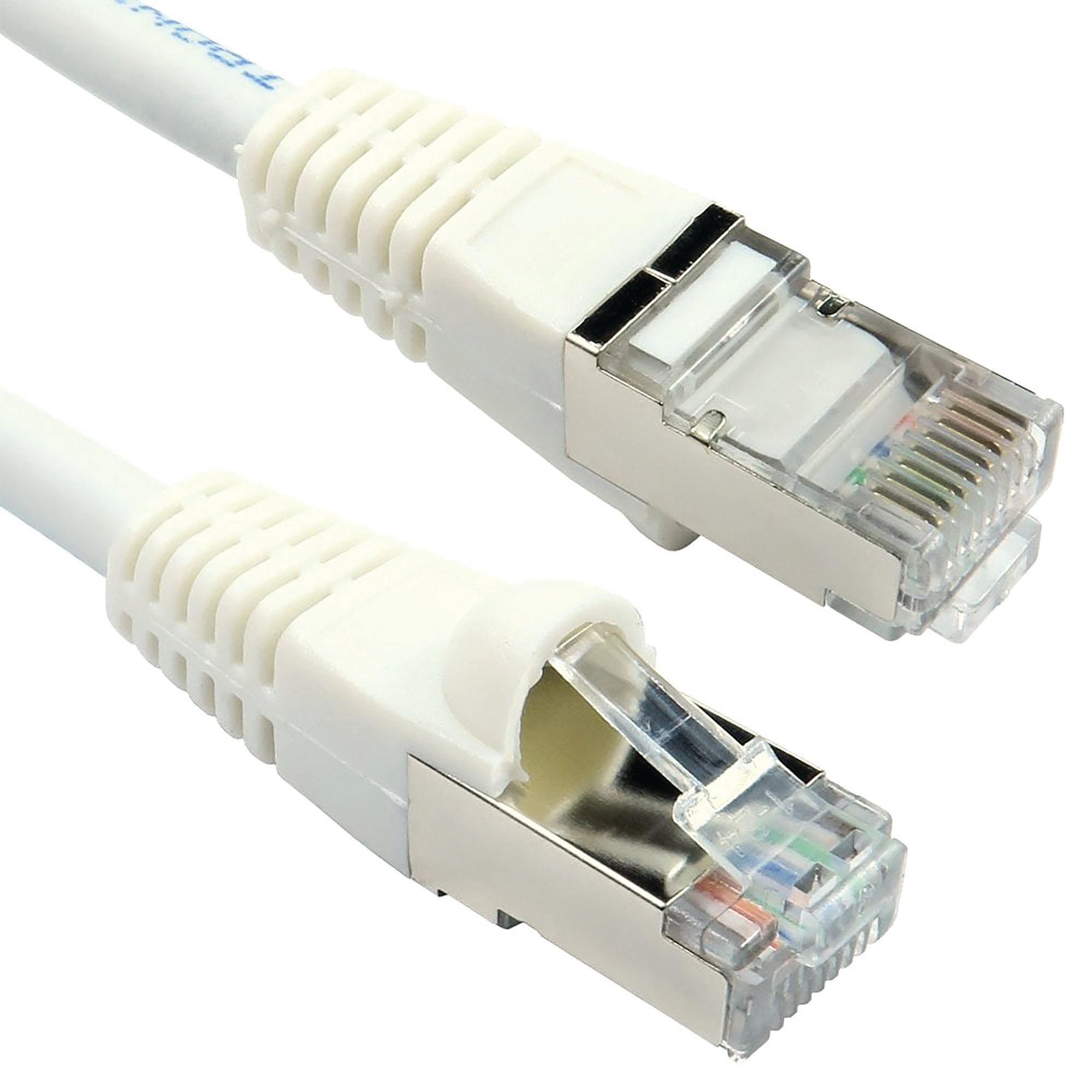 5 Star Cat6A SFTP LSOH Snagless Patch Cable 3m White FS686960
