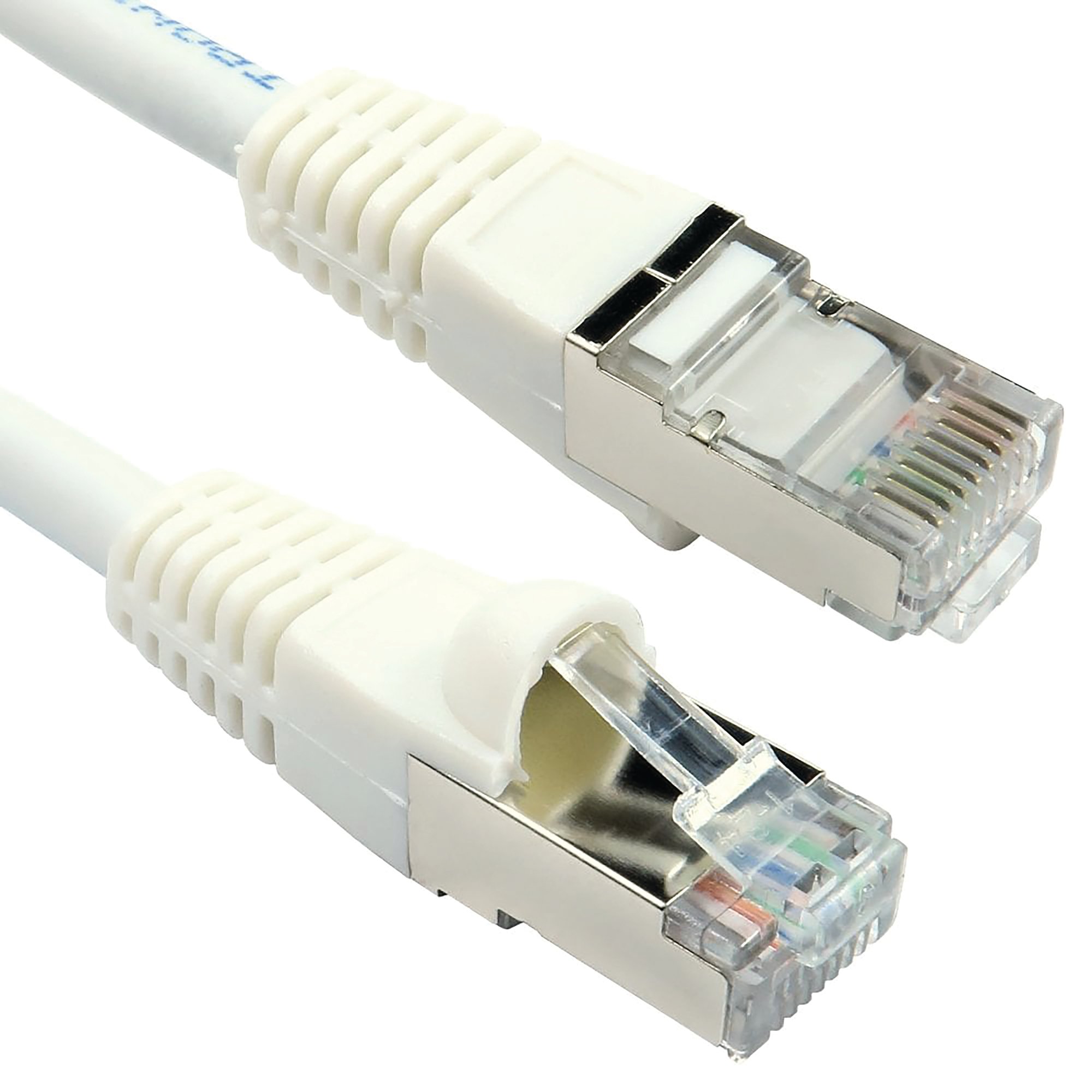 5 Star Cat6A SFTP LSOH Snagless Patch Cable 0.5m White FS711372