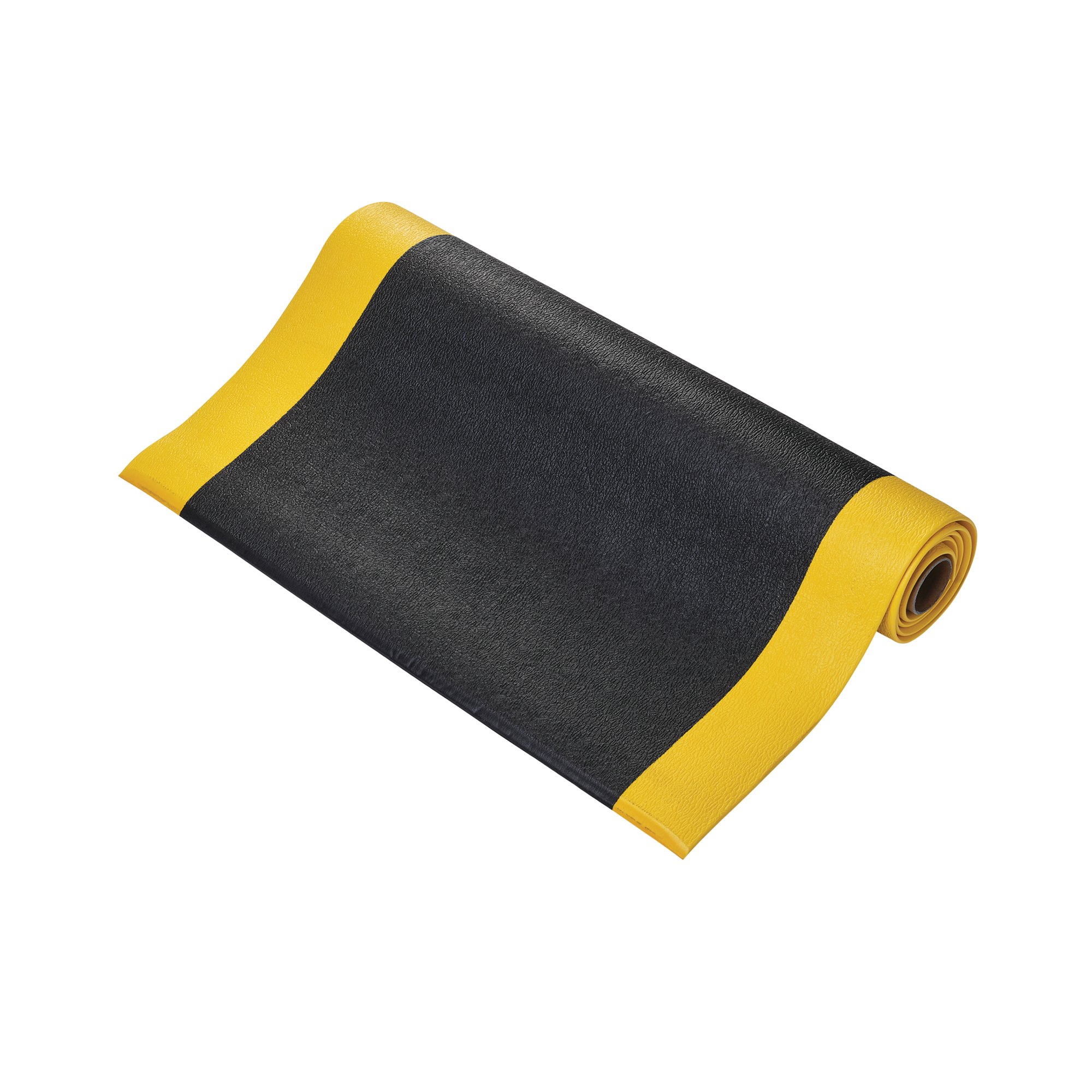 5 Star Anti-Fatigue Textured Top Mat 1.2 x 1m Black/Yellow FS712643