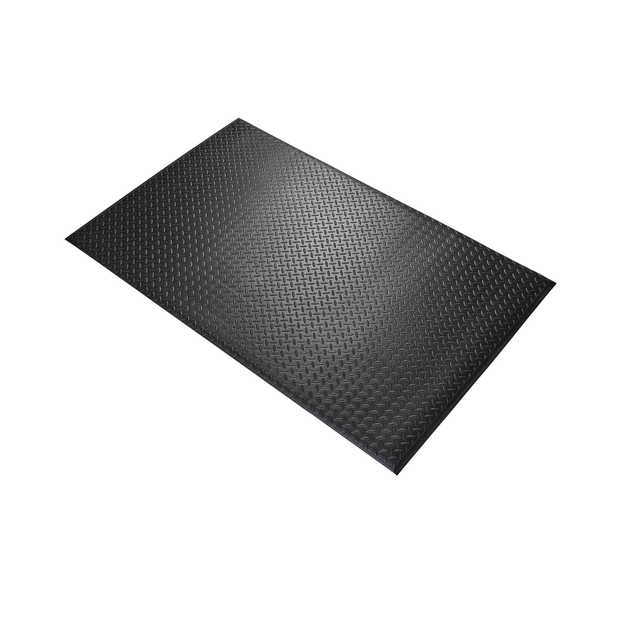 5 Star Anti-Fatigue Diamond Mat 0.9 x 1.5m Black FS712650