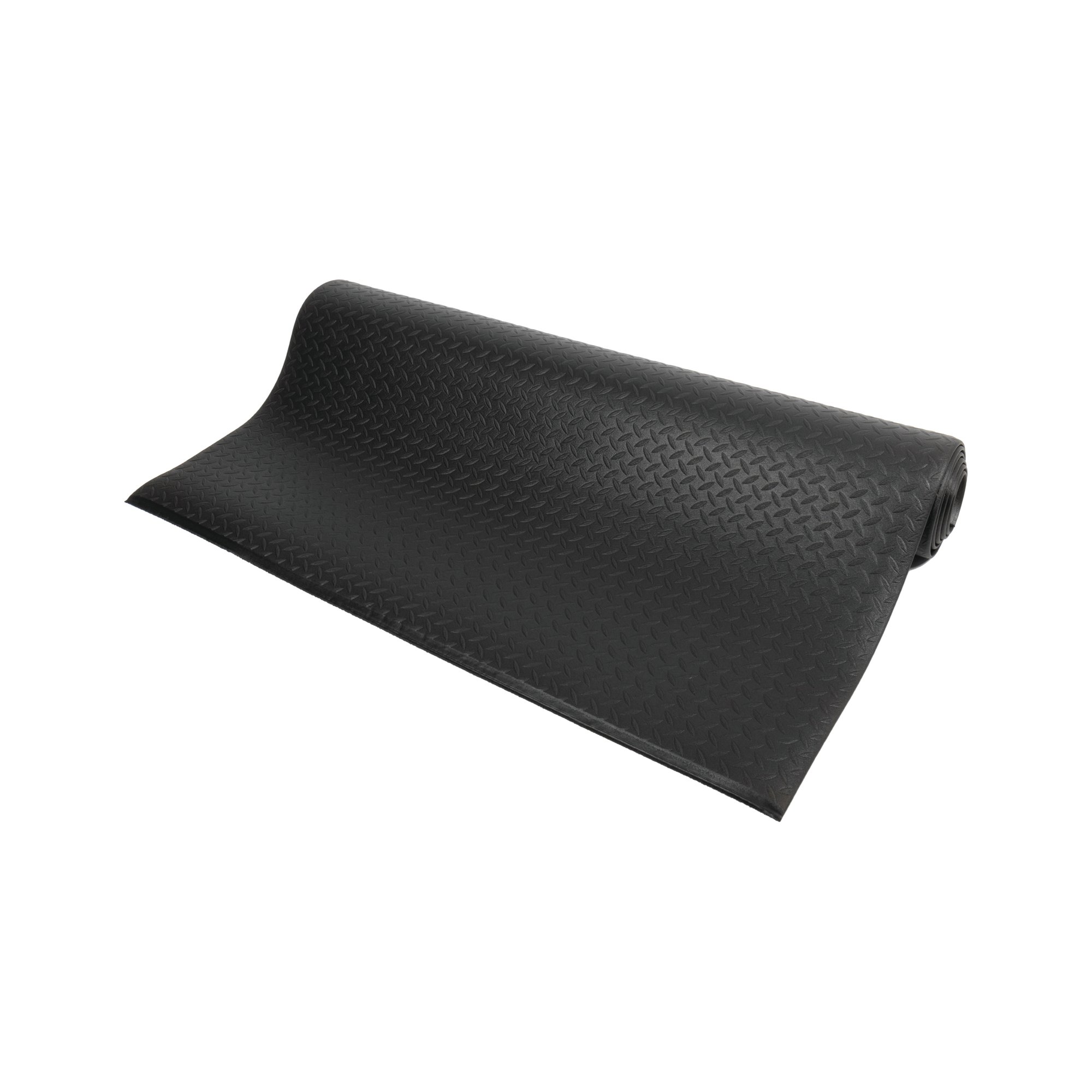 5 Star Anti-Fatigue Diamond Mat 1.2 x 18.3m Black FS712653