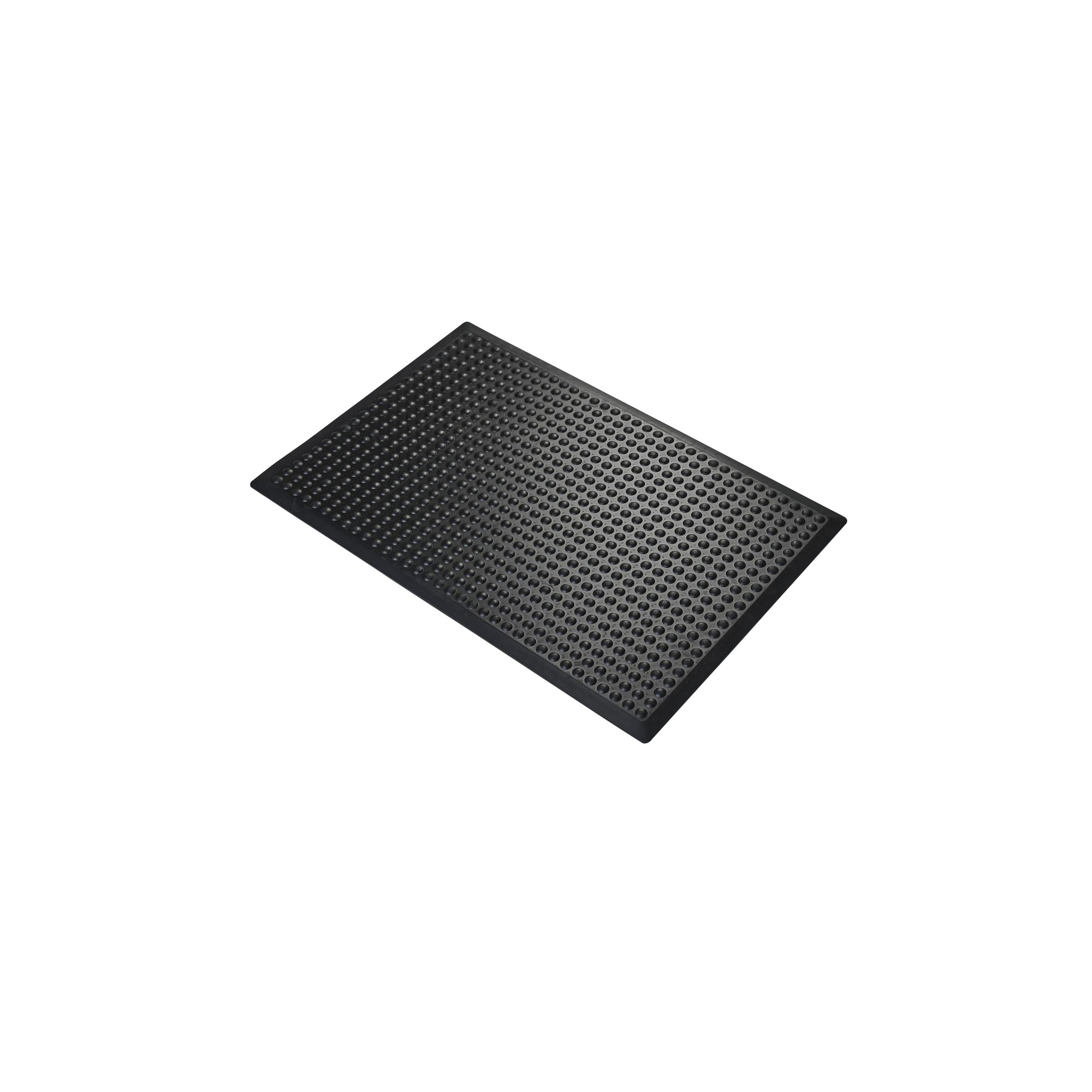 5 Star Anti-Fatigue Bubble Mat 0.6 x 0.9m Black Nitrile FS712717