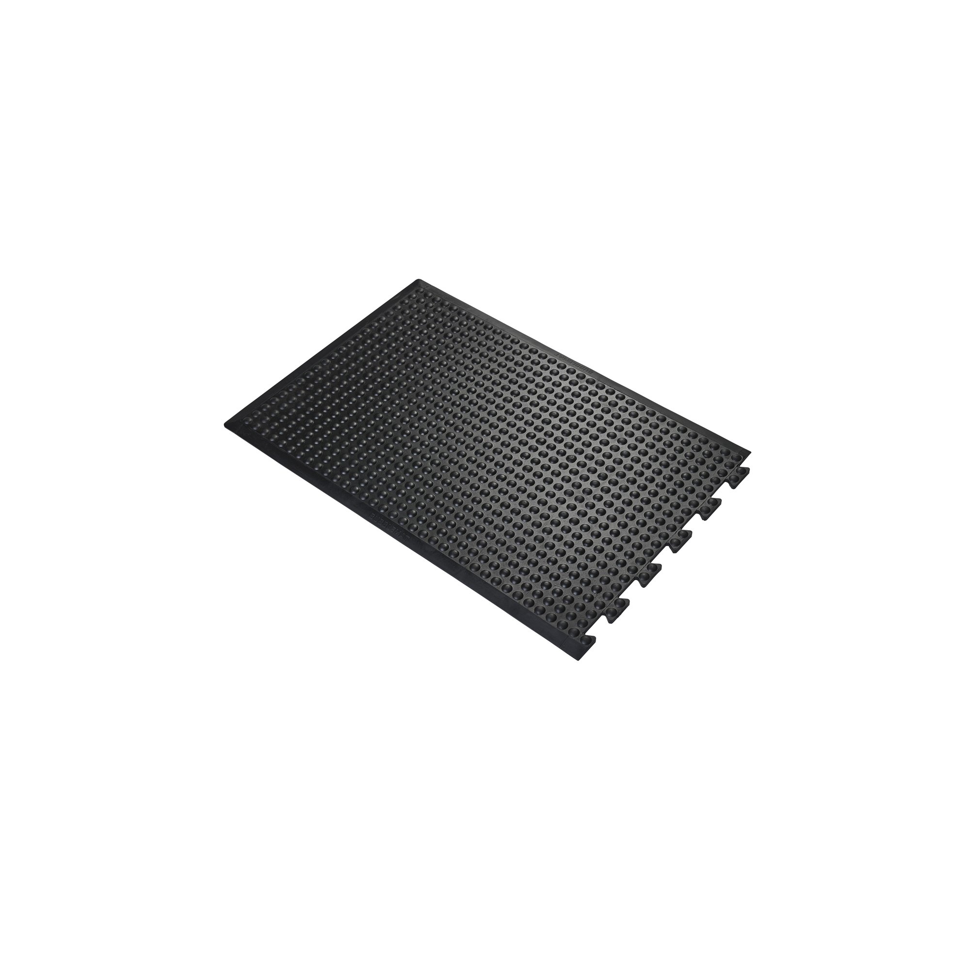 5 Star Anti-Fatigue Bubble Saf Mat End 0.6x0.9m Black Nitrile FS712721