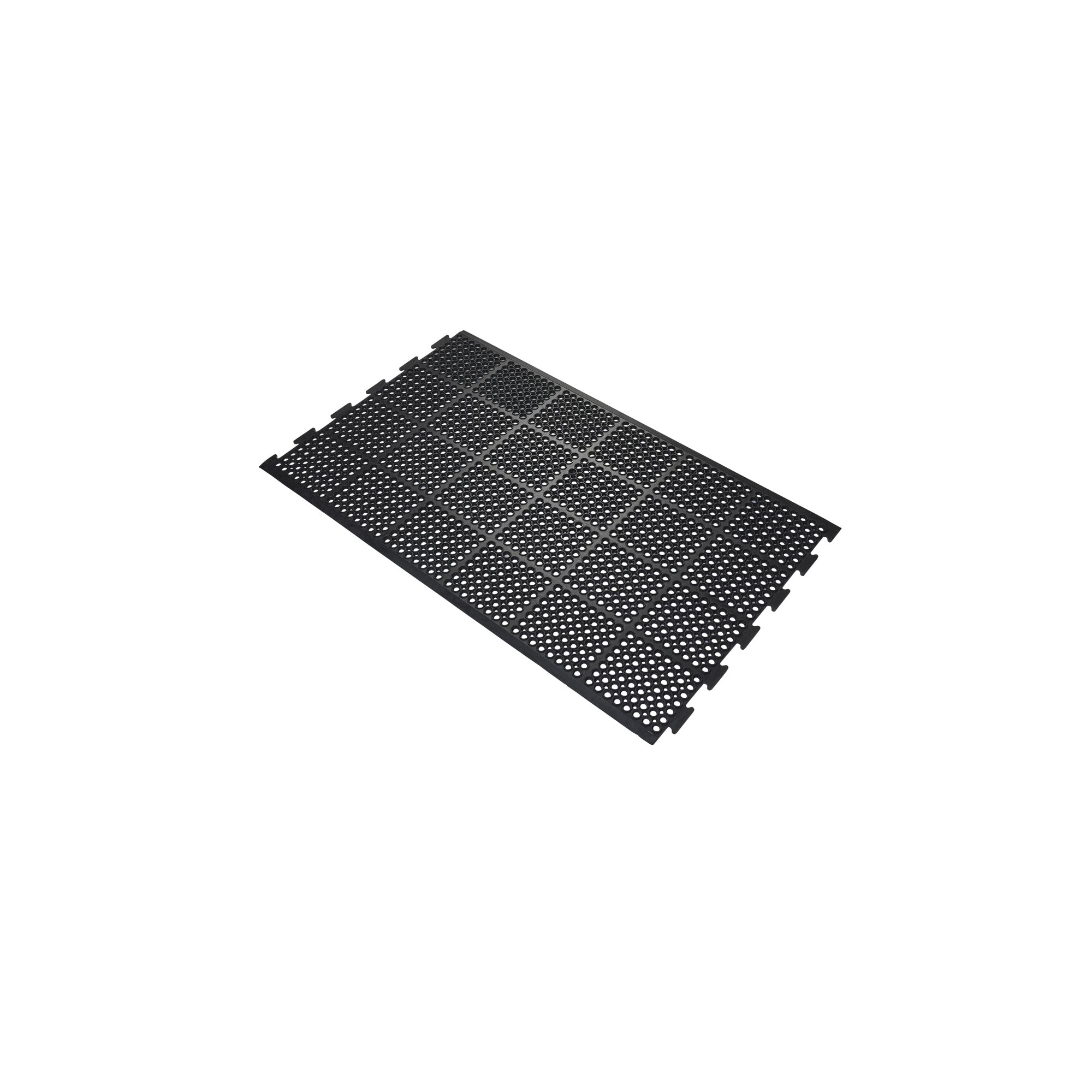 5 Star High Duty Anti-Fatigue Mat Black 0.9x1.5m Conn/2 Short FS712738