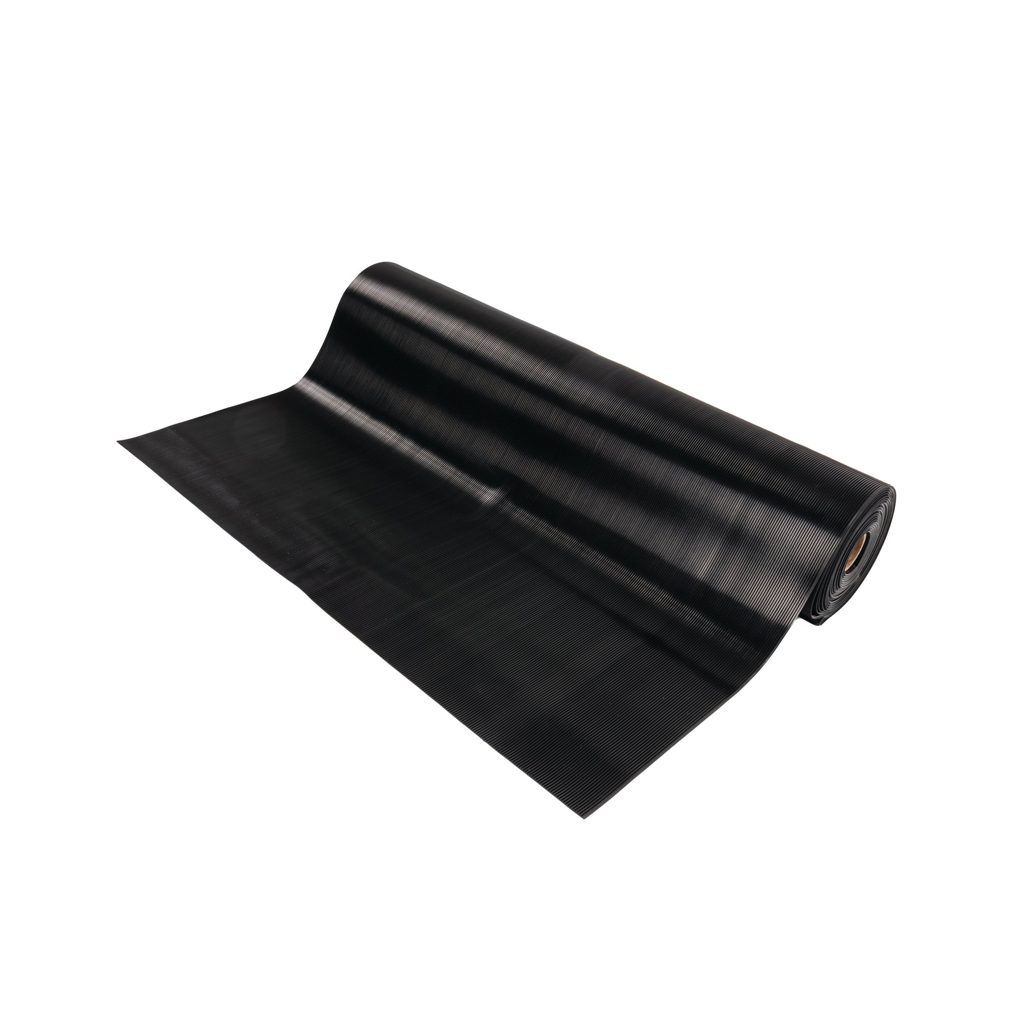 5 Star Ribbed Runner Mat 0.9m x 10m x 3mm Black FS712747